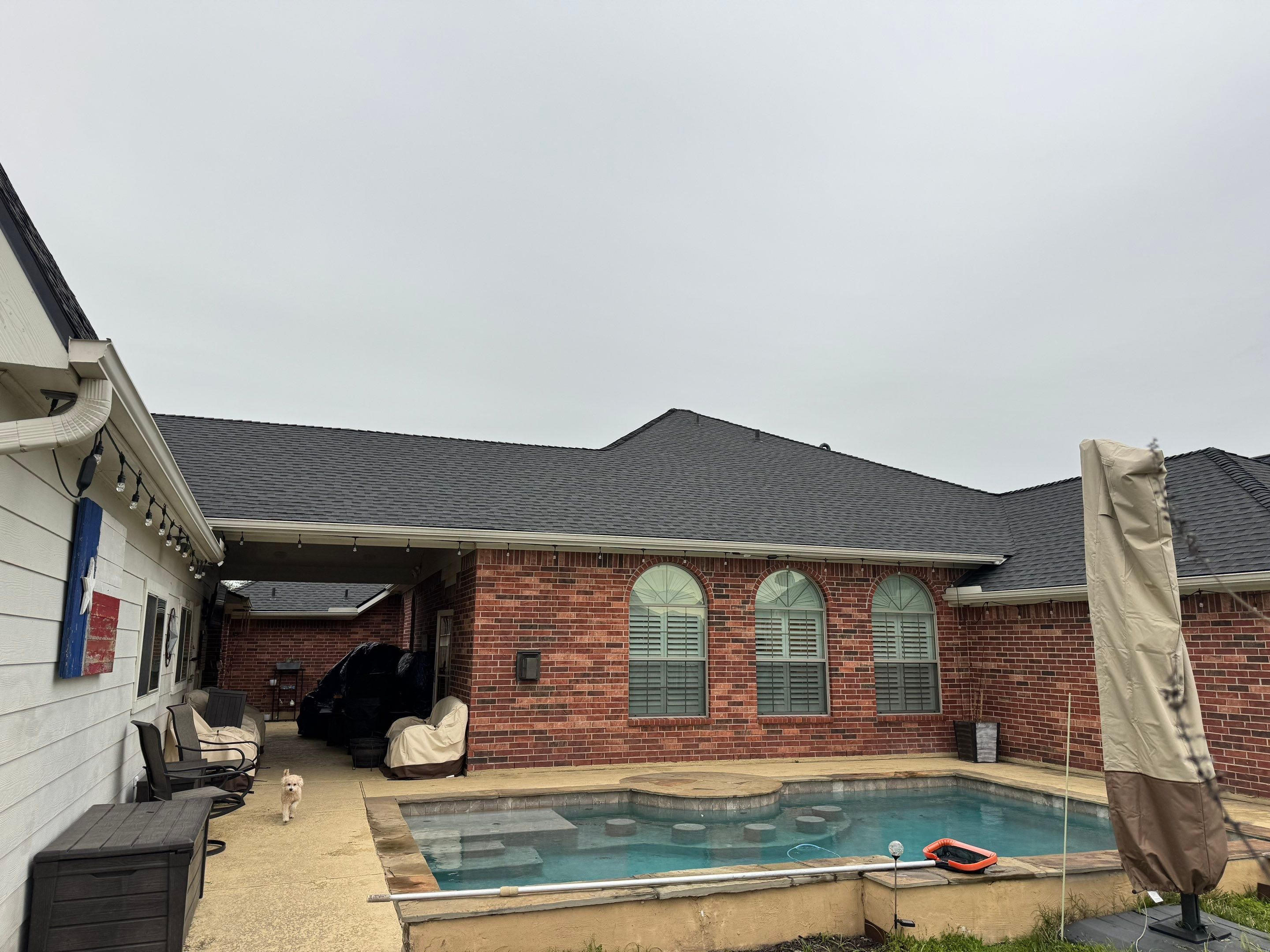 Residential Roof Replacement using GAF HDZ - Charcoal shingles by Elite Roofing LLC