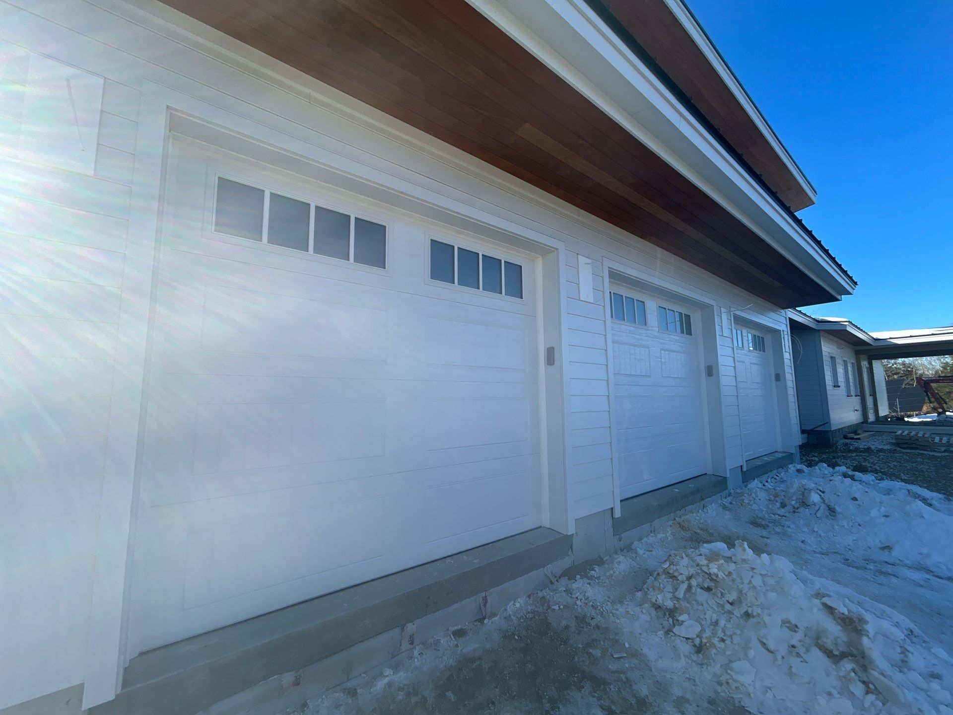 Door Installation using Clopay Gallery Steel Garage Door by Keene Door