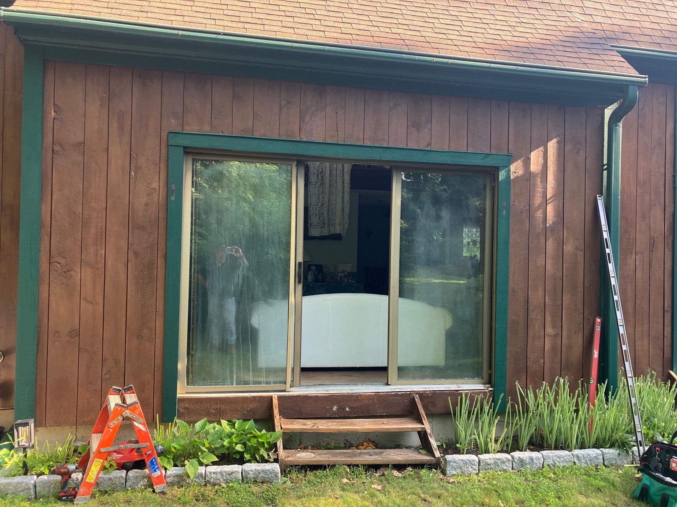 Infinity by Marvin Sliding Patio Door Installation by DiGiorgi Roofing and Siding Inc