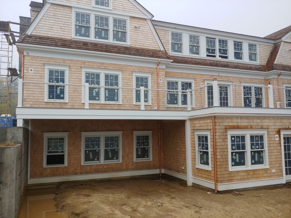 Chatham, MA Gutter Installation using 4x5 FiberGlass Gutter by Gutter Pro Enterprises