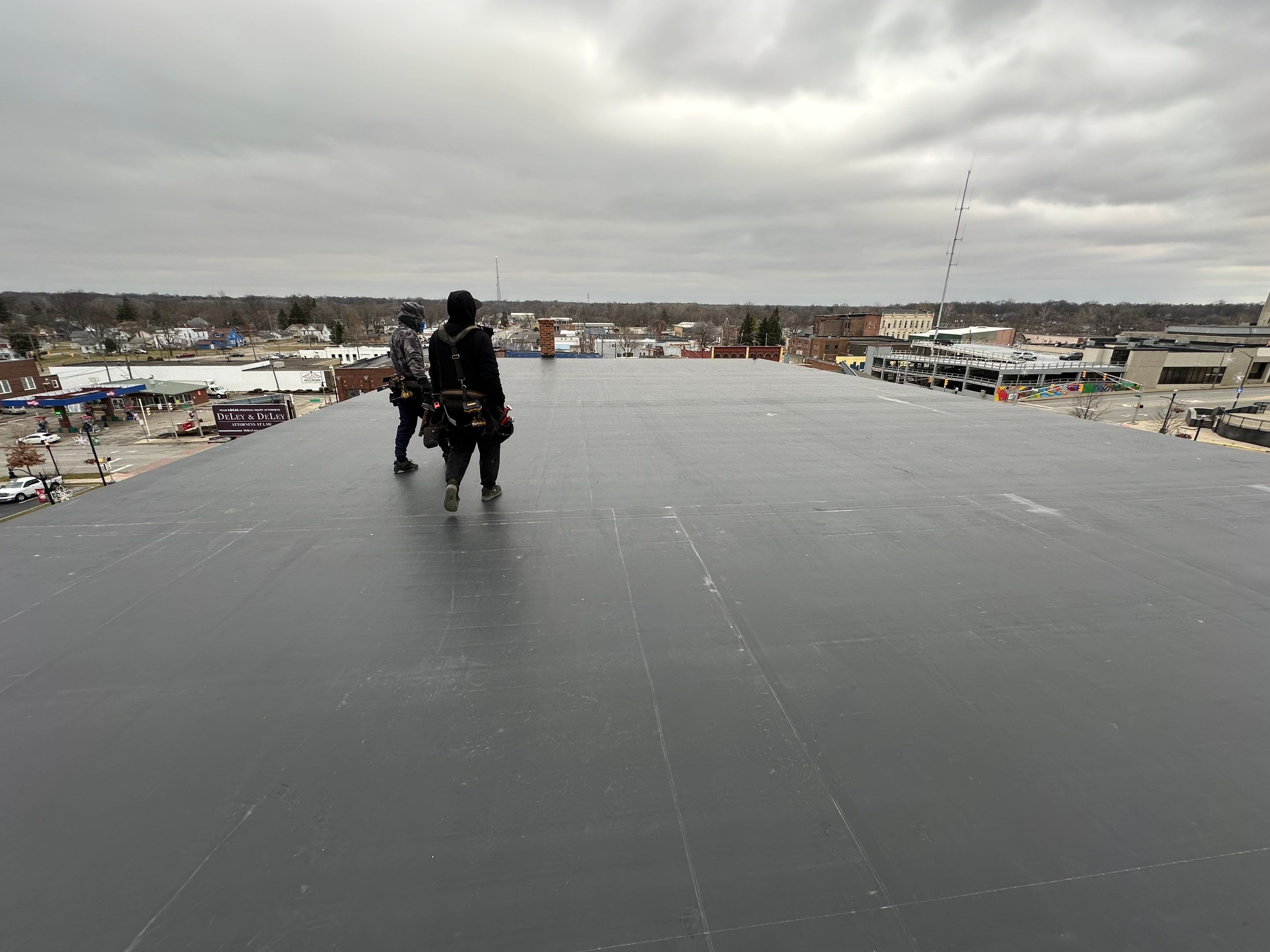 EPDM Rubber Roofing by Hoel Roofing & Remodeling