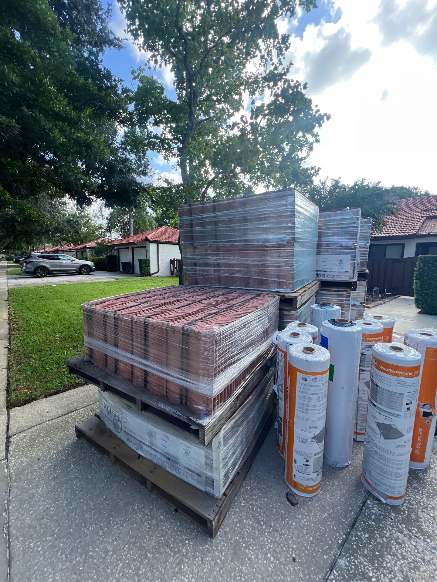 Residential Tile Roof Replacement and Gutter Installation in Winter Park by Pinnacle Roofing Group
