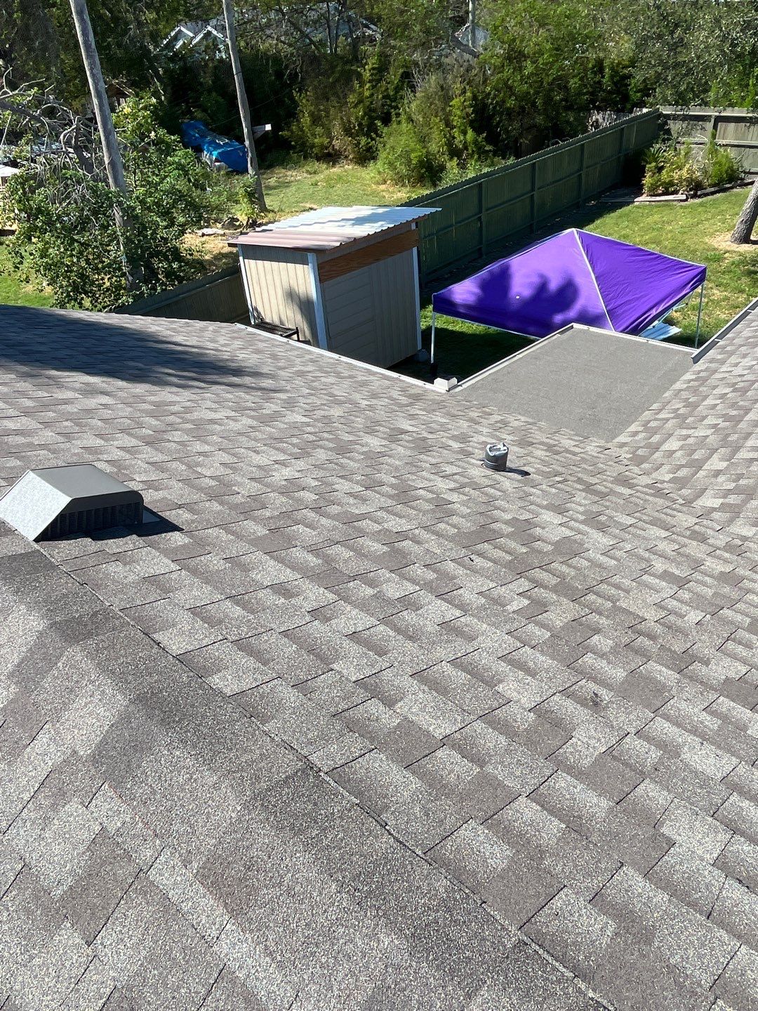 Residential Roofing Installation using GAF Natural Shadow Shingles by Lighthouse Roofing