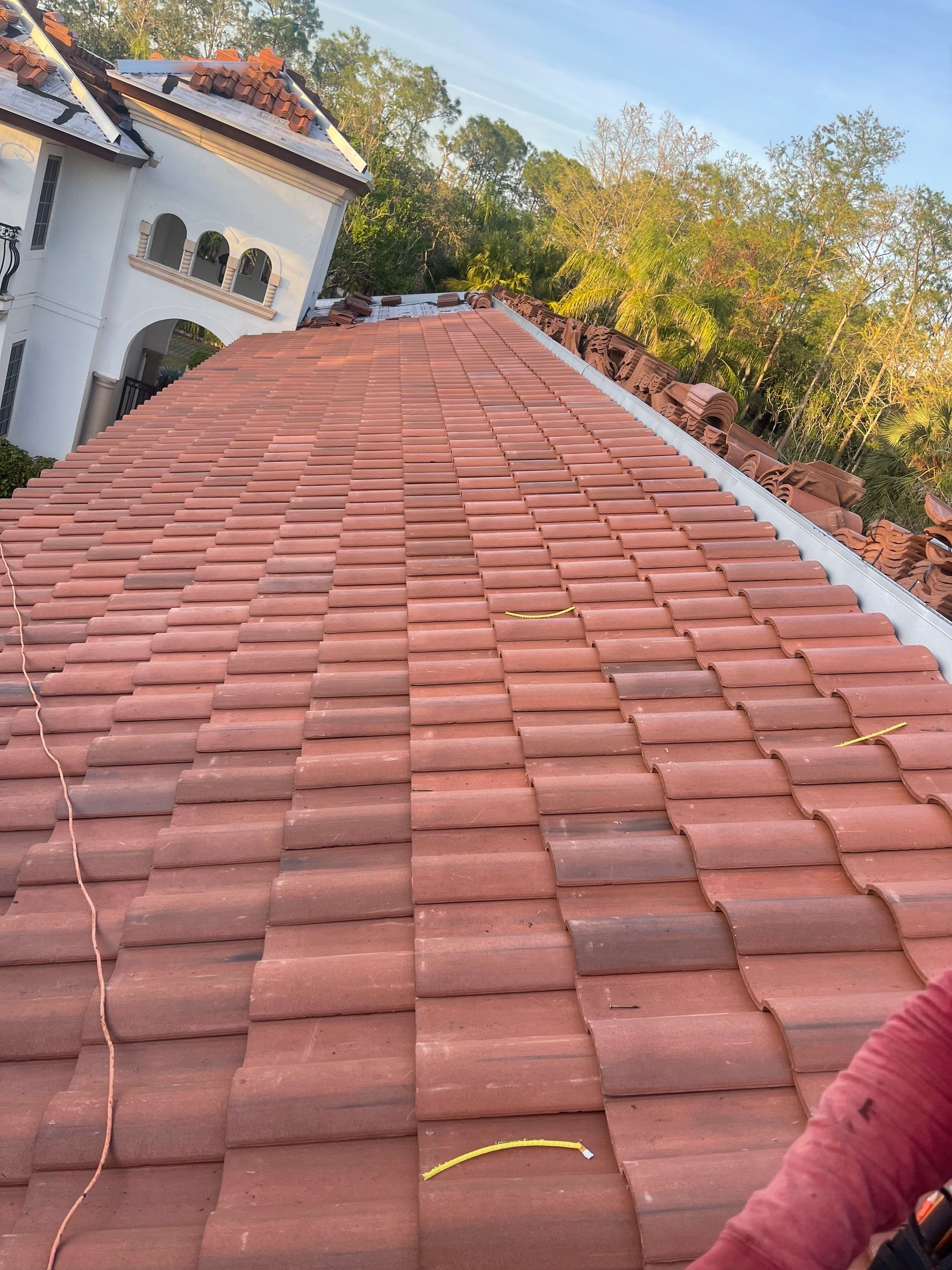 Residential Concrete Tile Replacement in Naples, FL by International Roofing