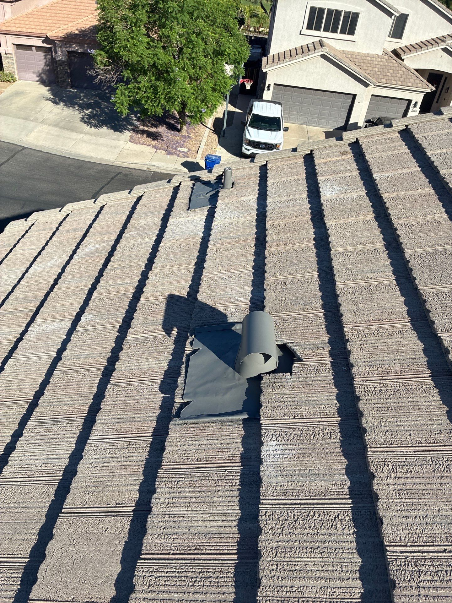 Tile Reset using Concrete Tiles in Mesa, Arizona  by Weather-Tite Roofing
