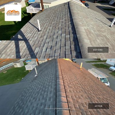 Residential Roofing Installation using GAF Timberline HDZ