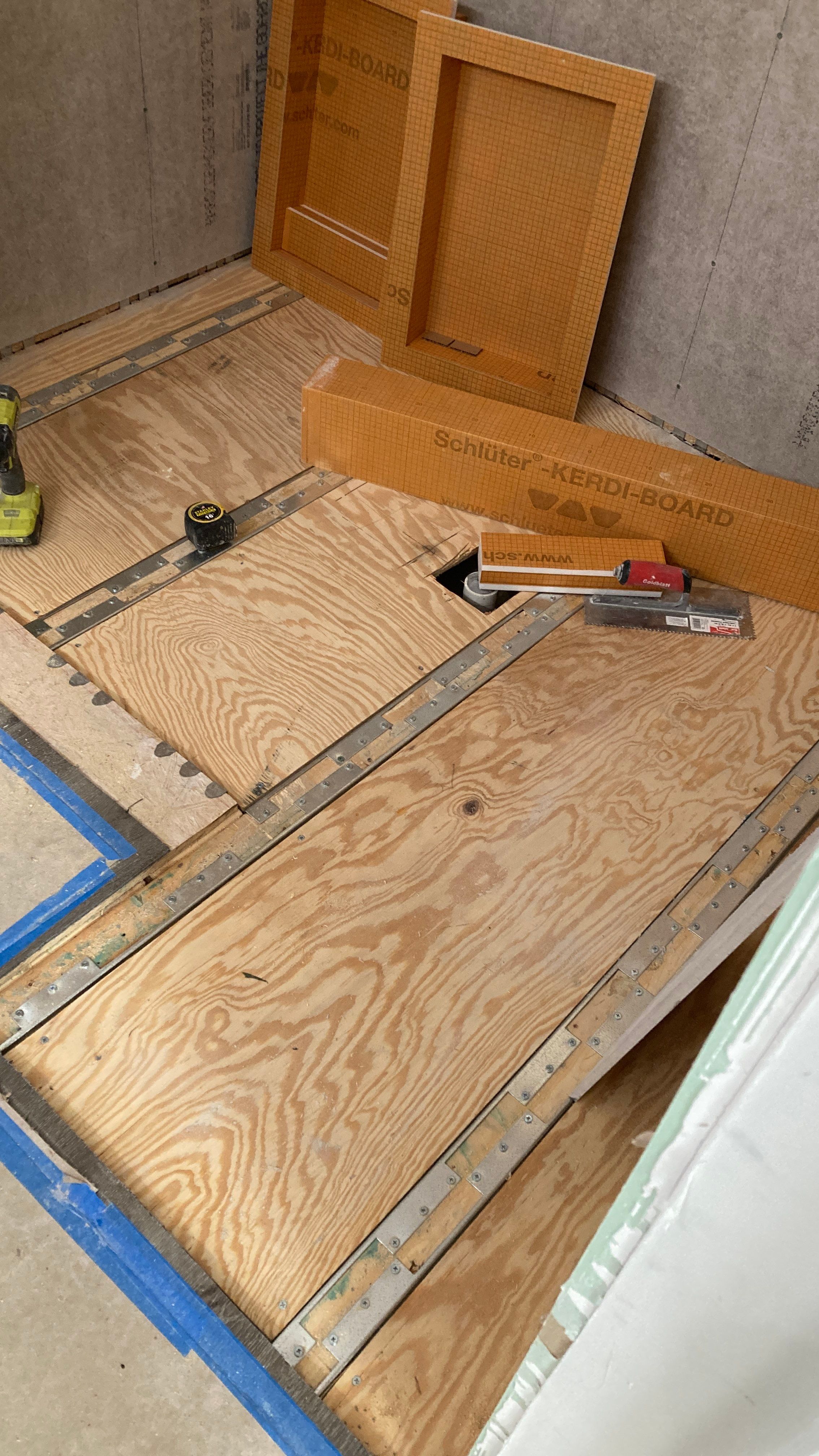 Stunning Tile Shower Installation  by Footprints Floors of Nashville