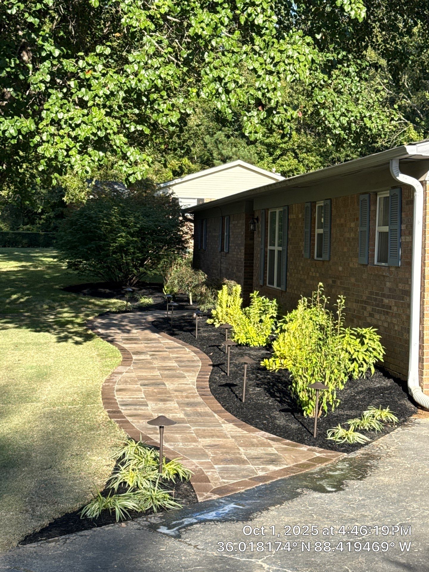 Front Entry Enhancements and a Back Deck Upgrade by Elite Proscapes LLC