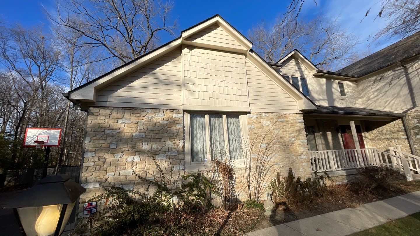 Seabreeze Roof Replacement, Exterior Siding and trim repairs and paint by 317 Roofing & Restorations