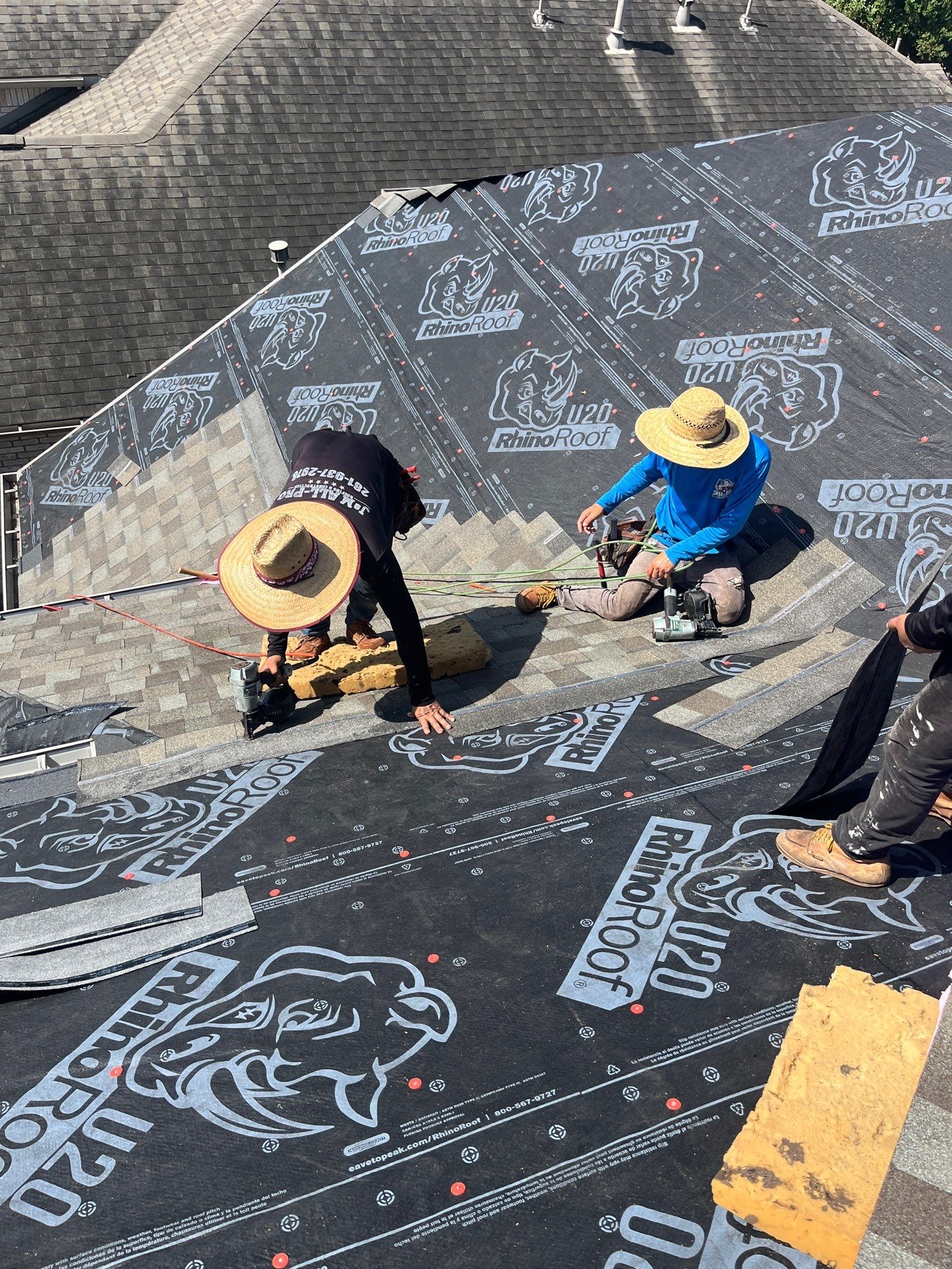 Residential Roofing Installation using Owen's Corning Duration (Lifetime) Shingles by Roof Repair Company