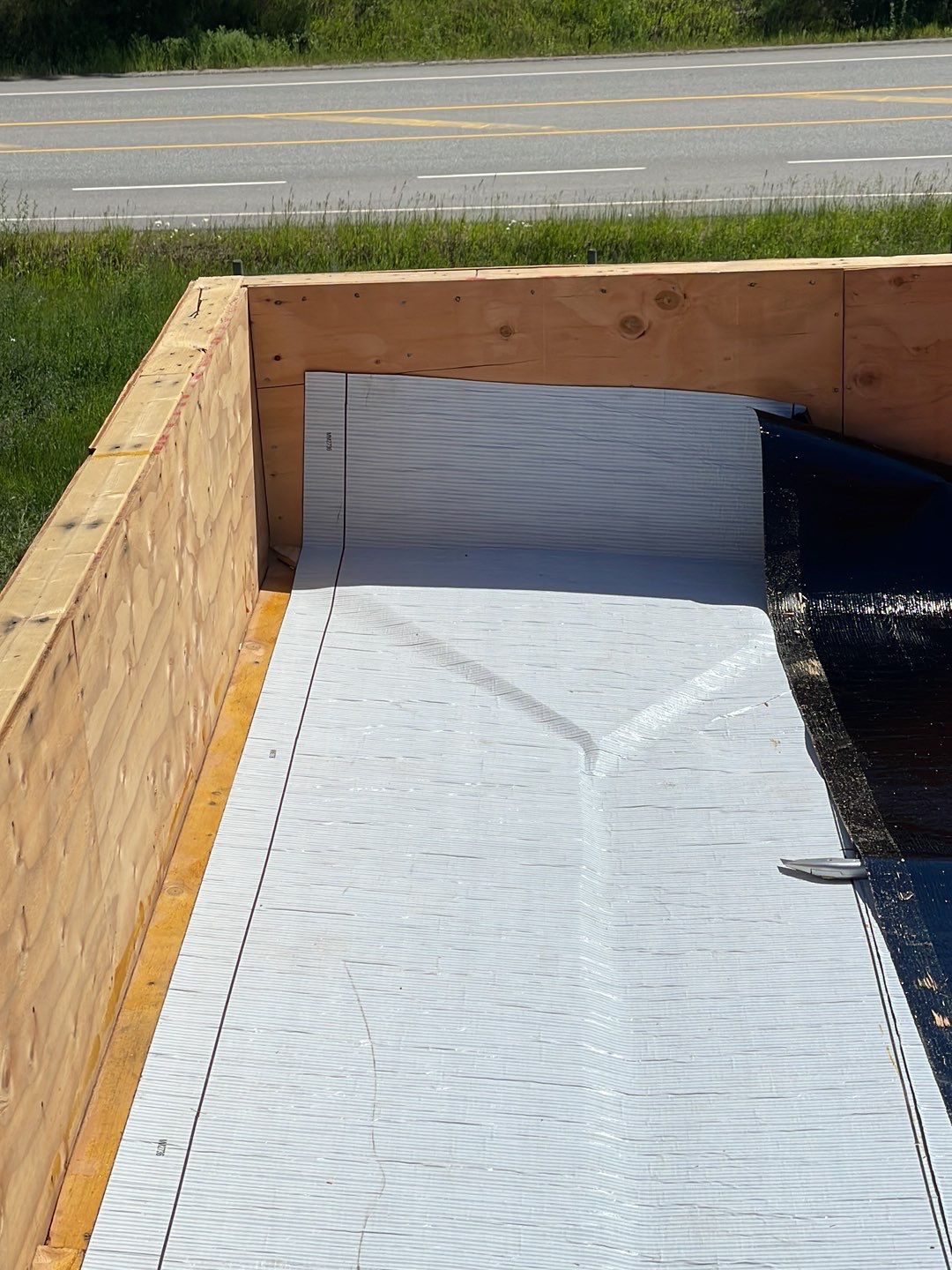 Commercial Roofing Installation using IKO 2ply sbs  by Top Notch Roofing Inc