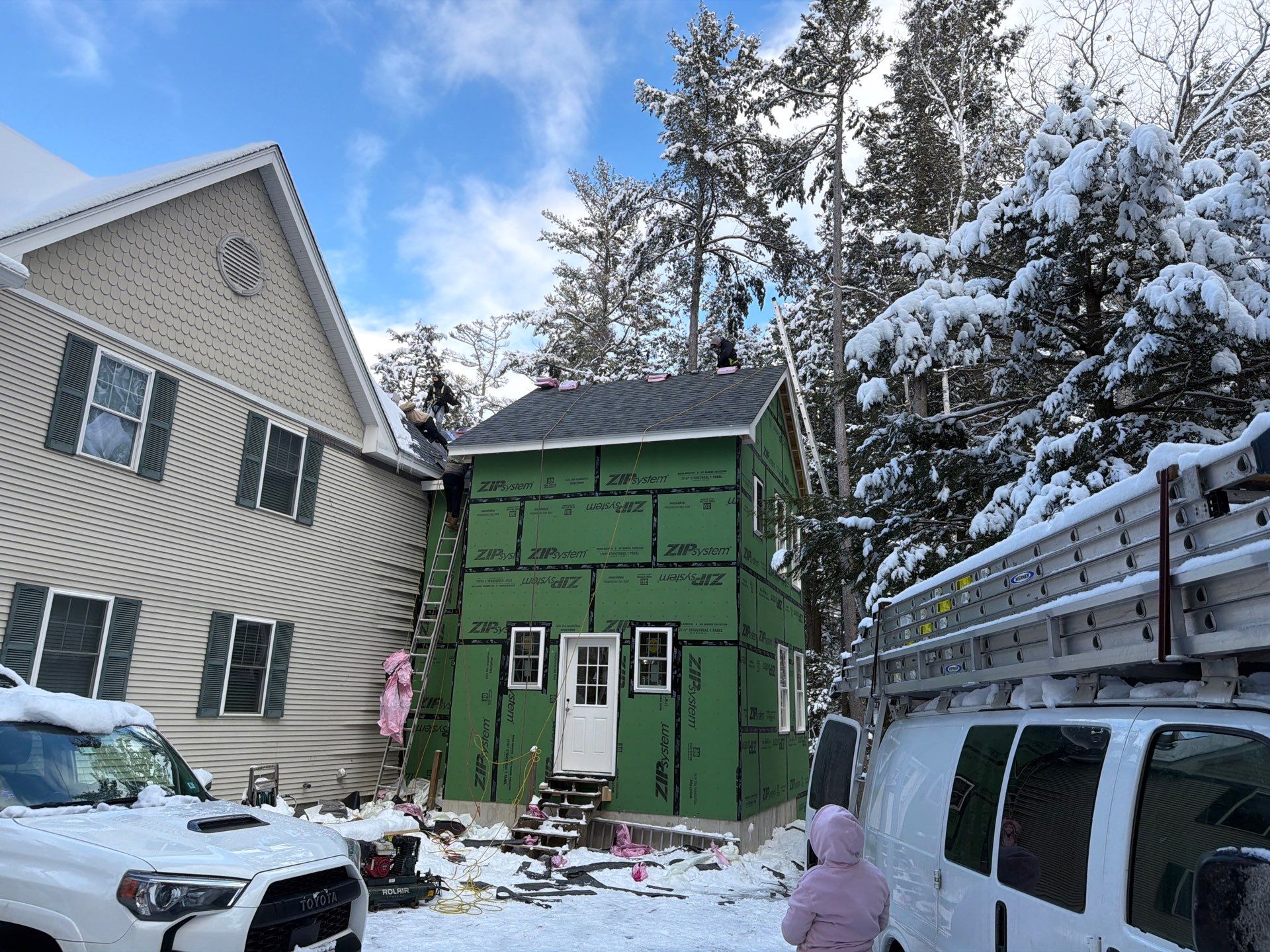 🏡 Residential Addition – Wakefield, NH by Tall pine roofing