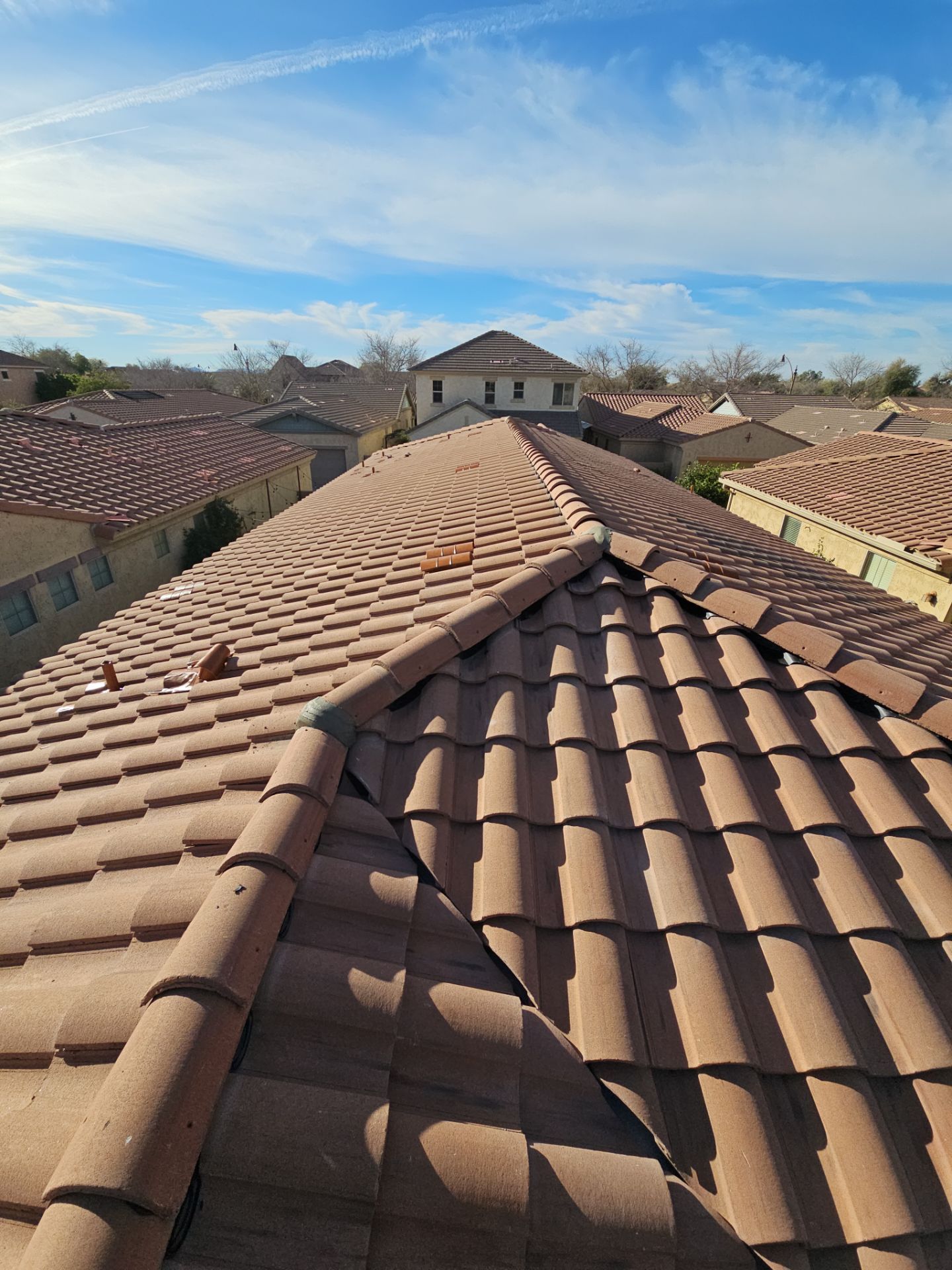 Concrete Tile Refelt by Weather-Tite Exteriors LLC