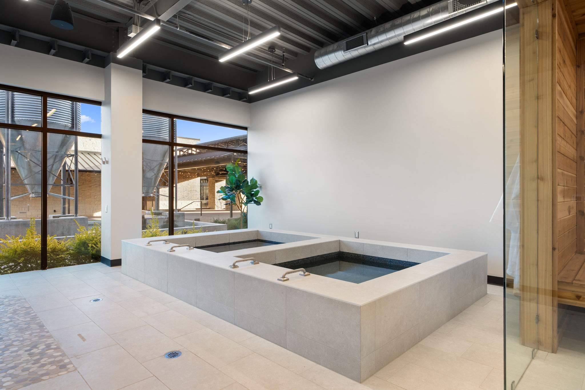 Wellness Spa Build-Out in Melissa, TX by C3 Custom Builds