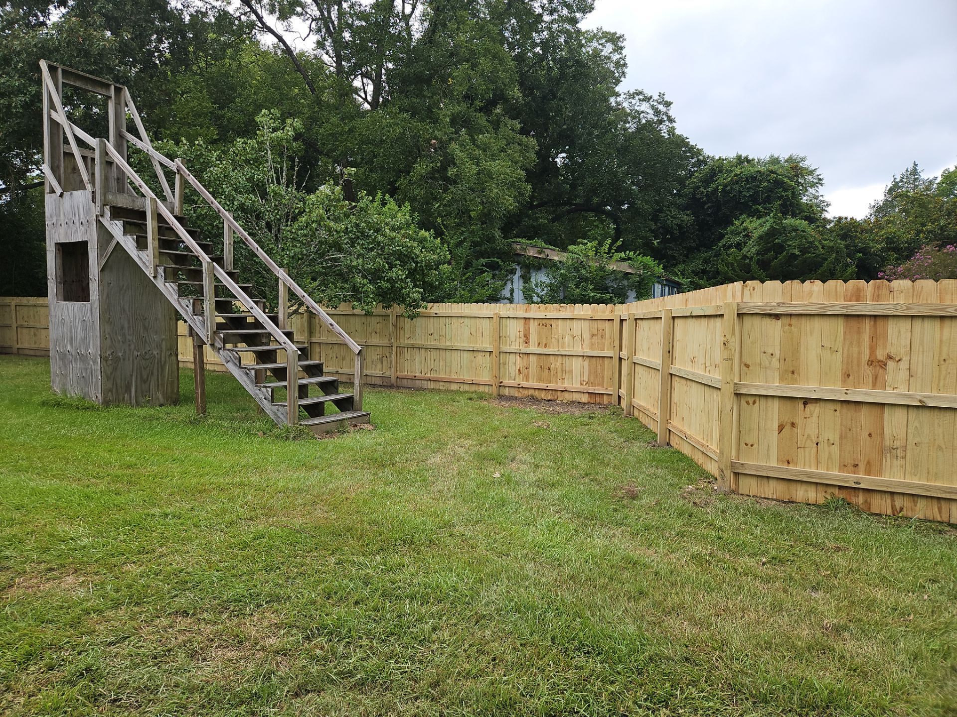 Warmth & Strength in Wood by Tidewater Fence