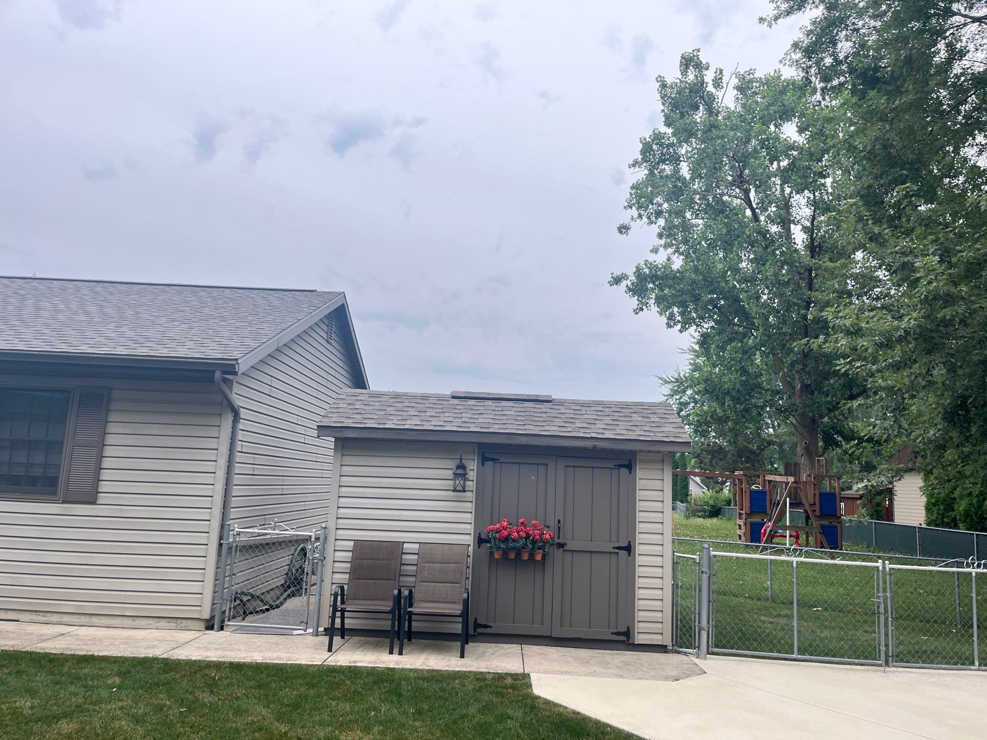 Residential Roofing Installation using GAF Timberline HDZ Weathered Wood by Nitro Roofing and Construction