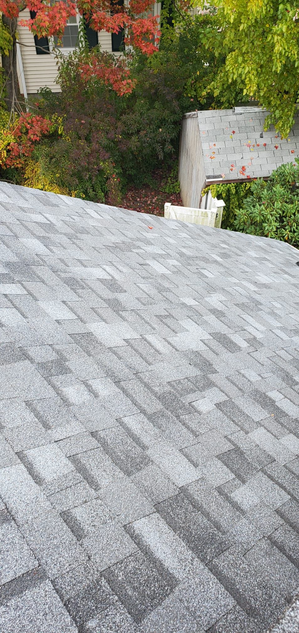 Residential Roofing Installation using Owens Corning TruDefinition Slatestone Gray by A Plus Exterior