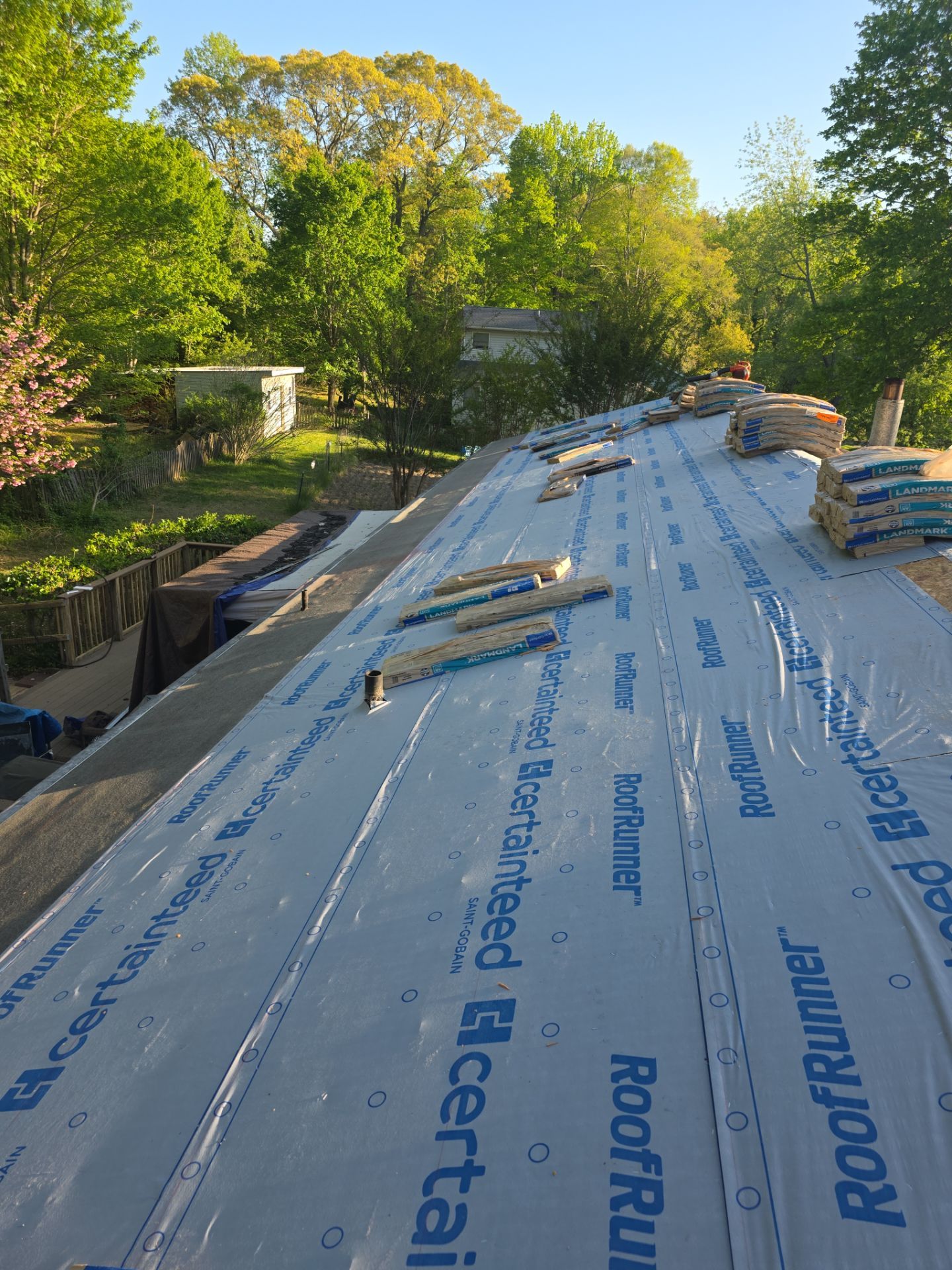 Asphalt Shingle Roof Replacement and Plywood Decking in Port Republic by First Chesapeake Roofing