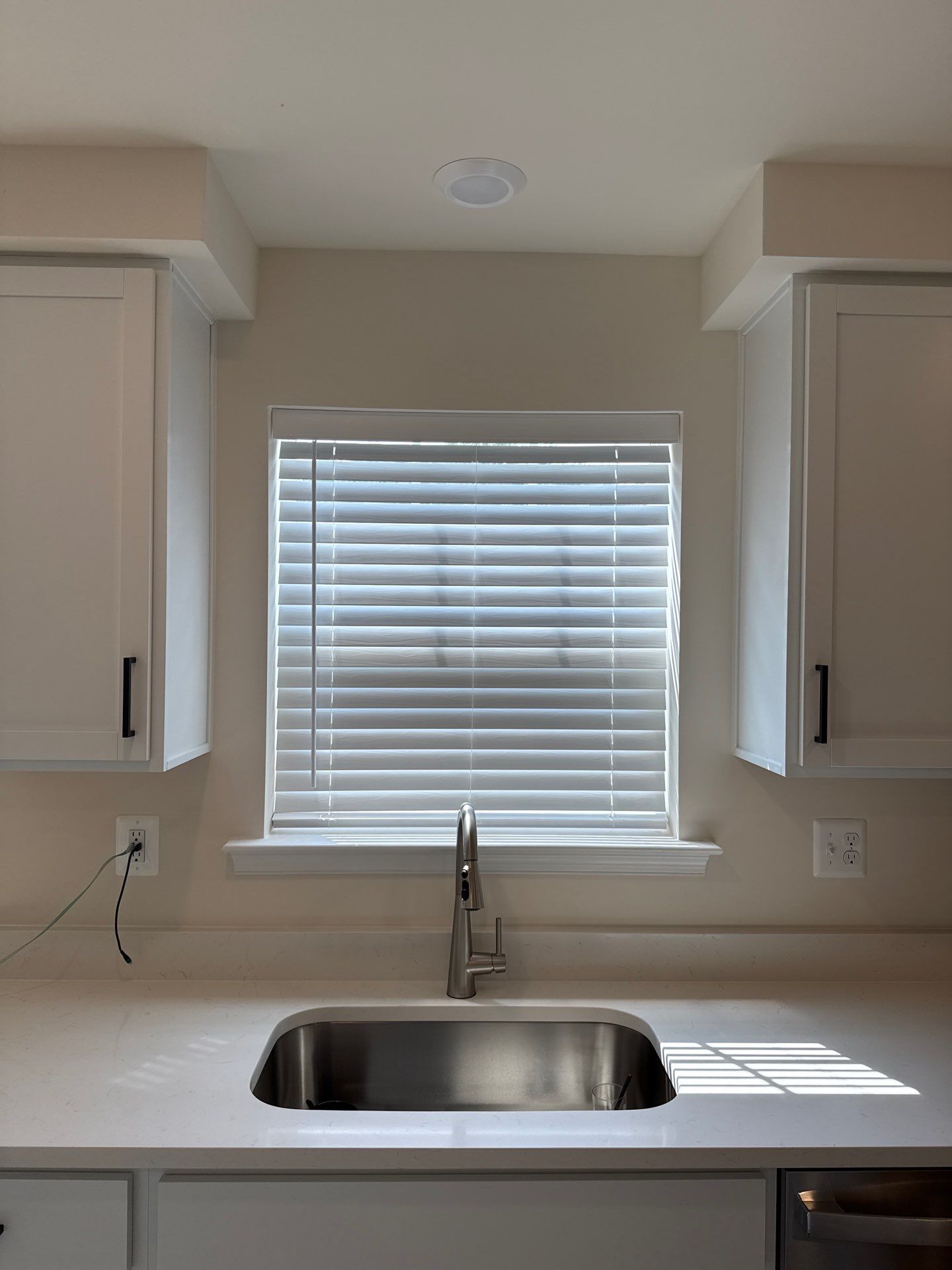 Faux Wood Blind Project in Dunkirk, MD by Southern Maryland Custom Blinds