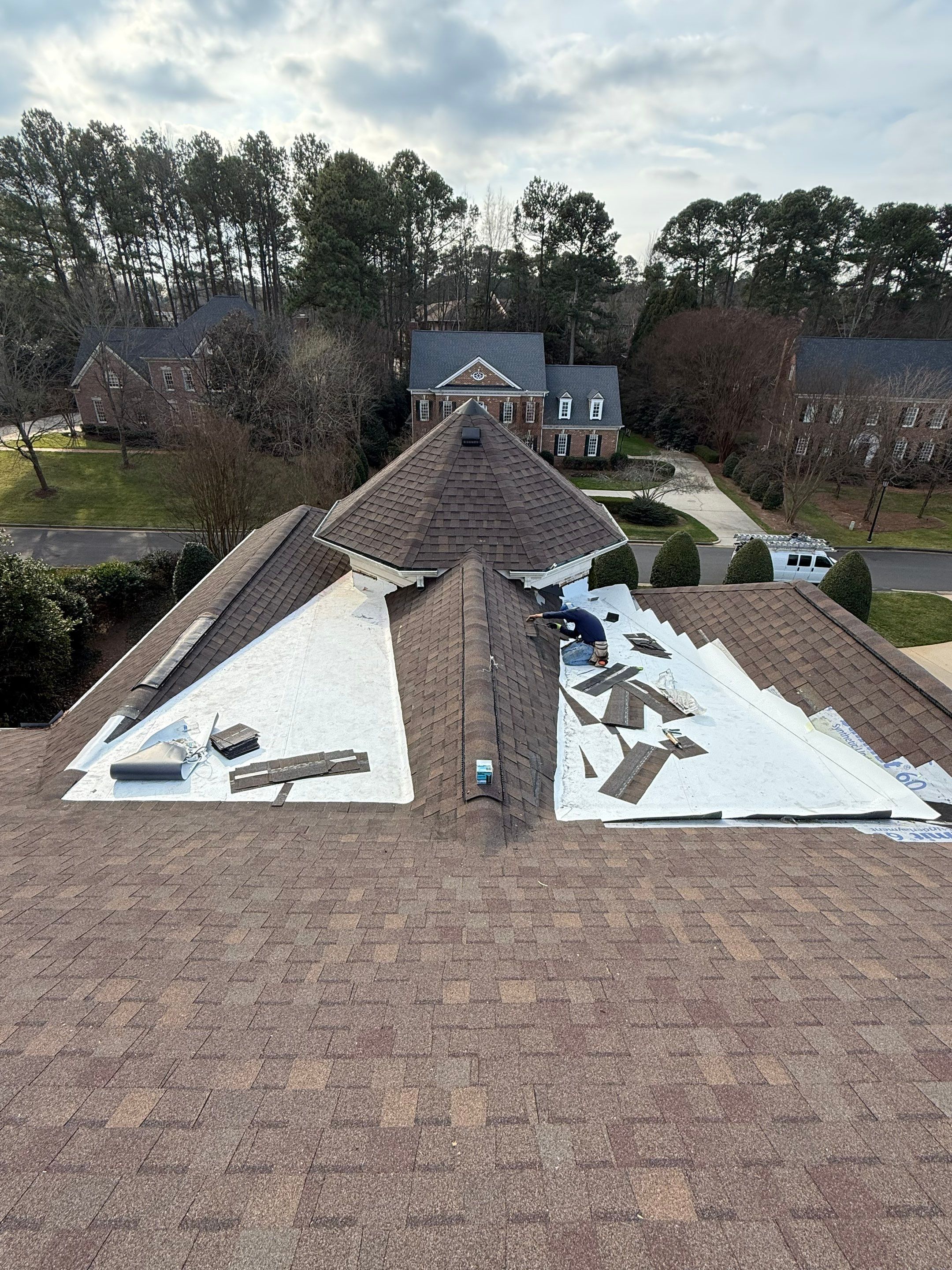 Project in Raleigh - TPO roof replacements  by Pro Performance Roofing