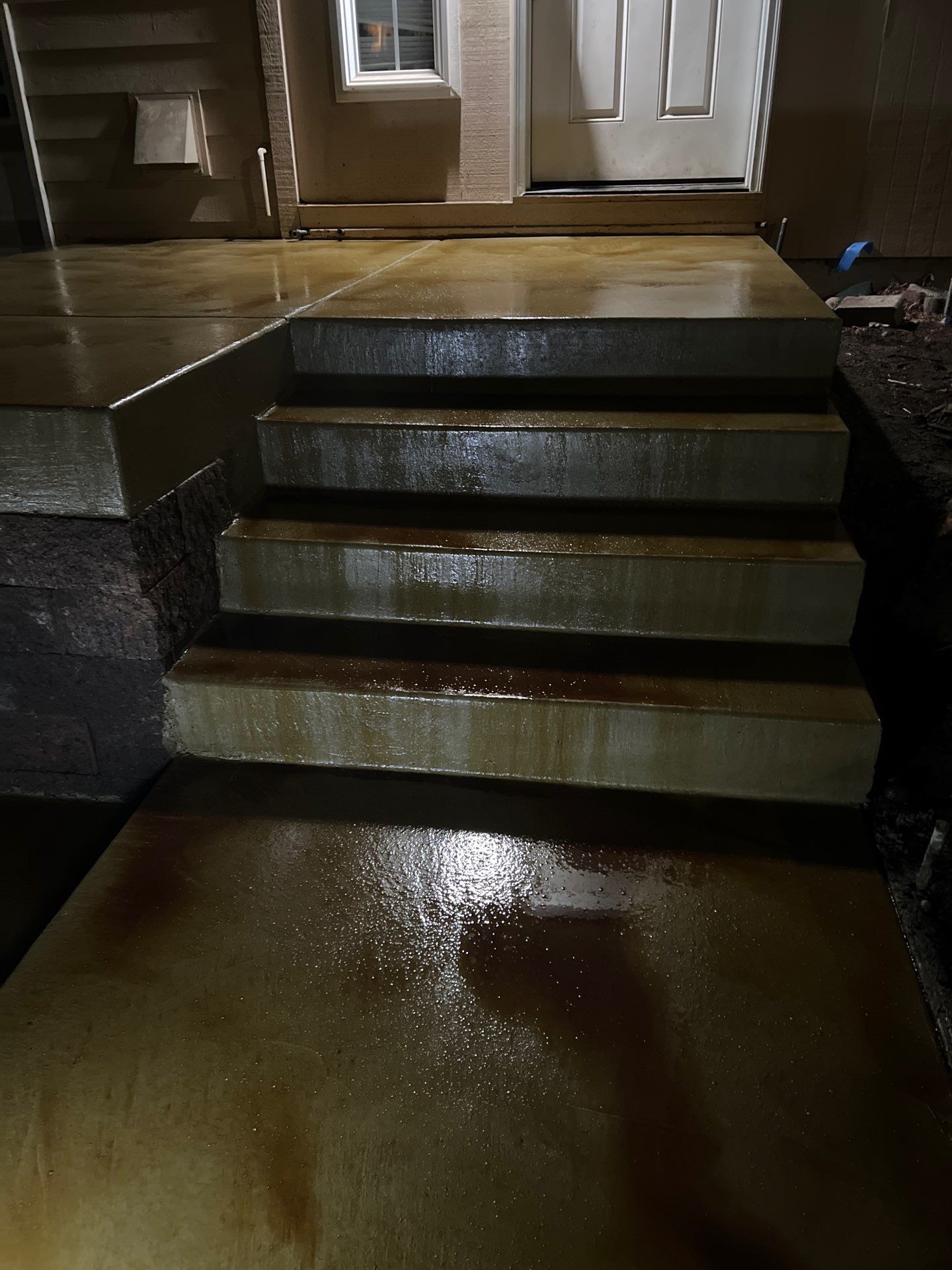 Concrete Front Stair Repair | Bothell  by Jireh Asphalt & Concrete Inc 