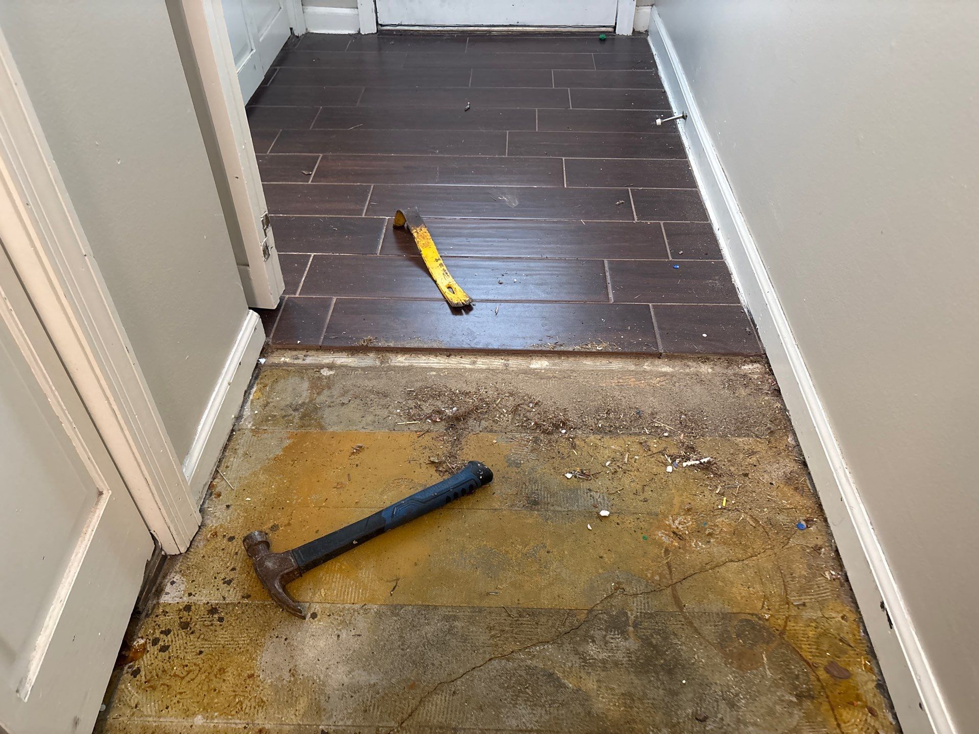 Full Interior Restoration and LVP Flooring Installation in Valdosta by Trinity General Contracting Pros