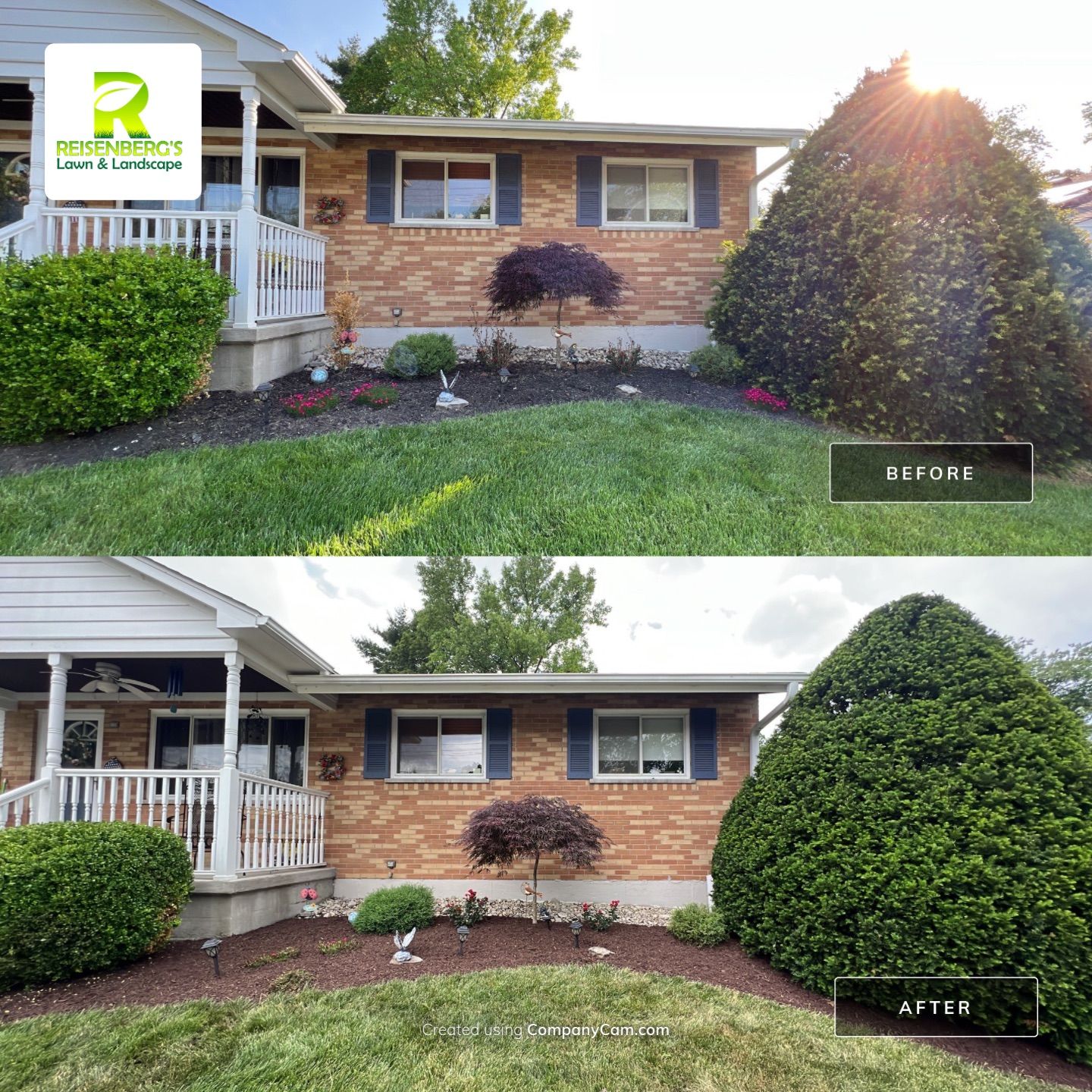 Clean Up, Edge, Pune & Mulch w/ Install by Reisenberg’s Lawn & Landscape, LLC