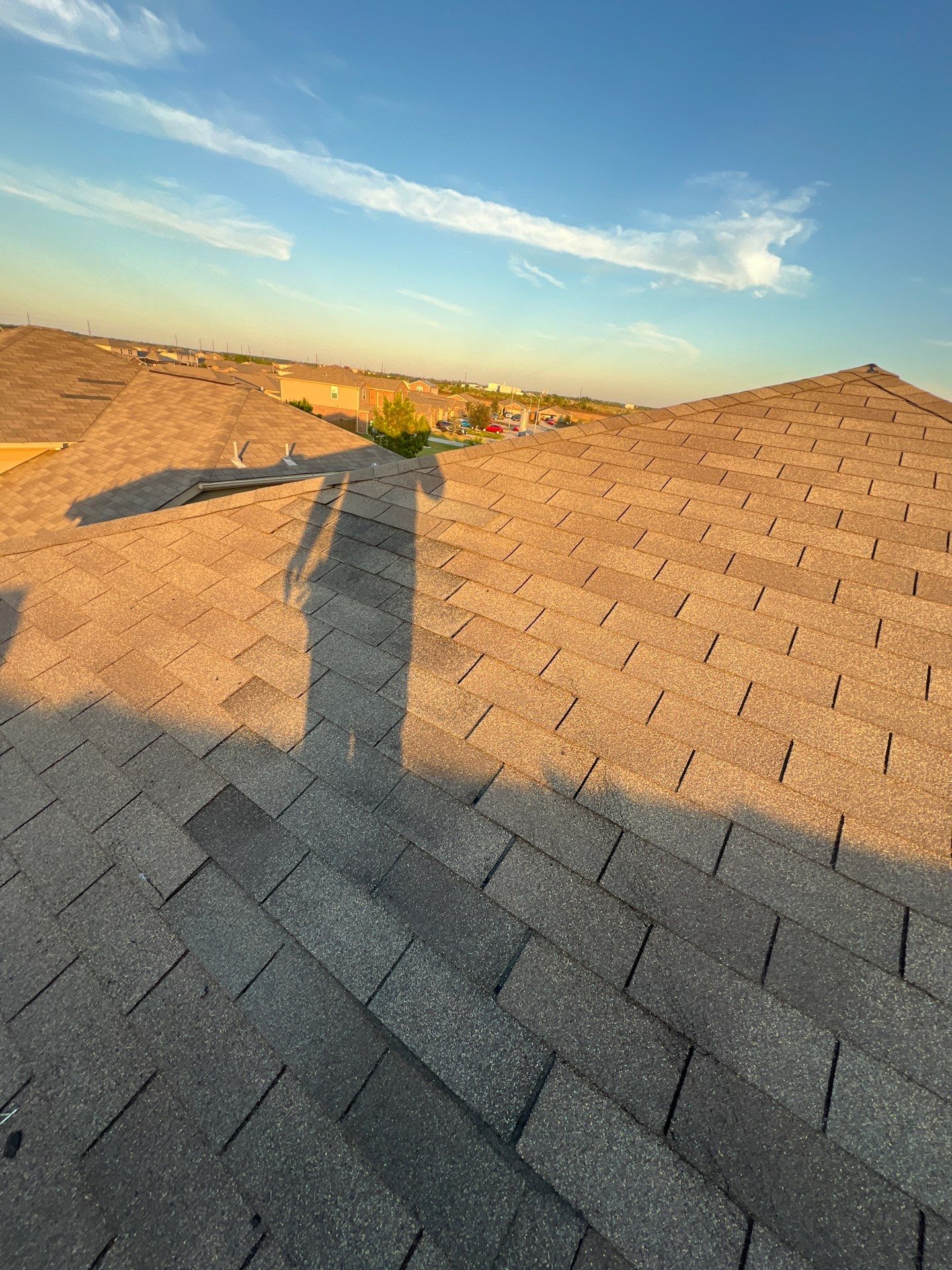 Hail Damage using Owen's Corning Duration (Lifetime) Shingles by Roof Repair Company