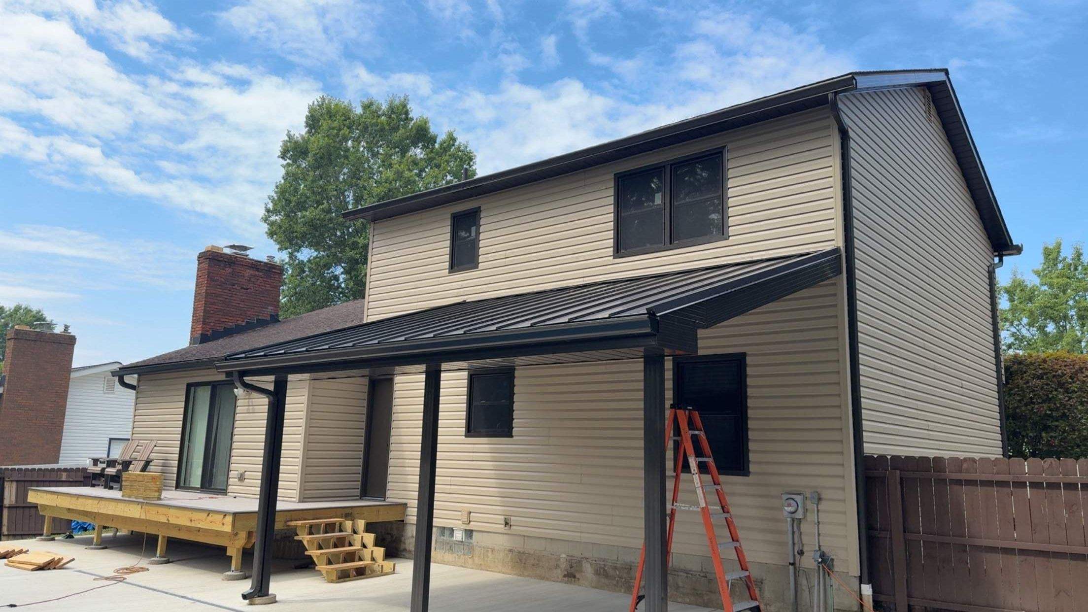 Tallmadge's Finest: Premium Roof & Seamless Gutter Upgrade by Cornerstone Roofing And Siding