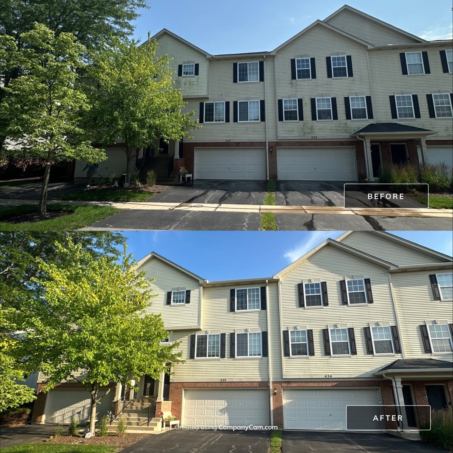 Project in Gilberts by Simmons Power & Soft Washing