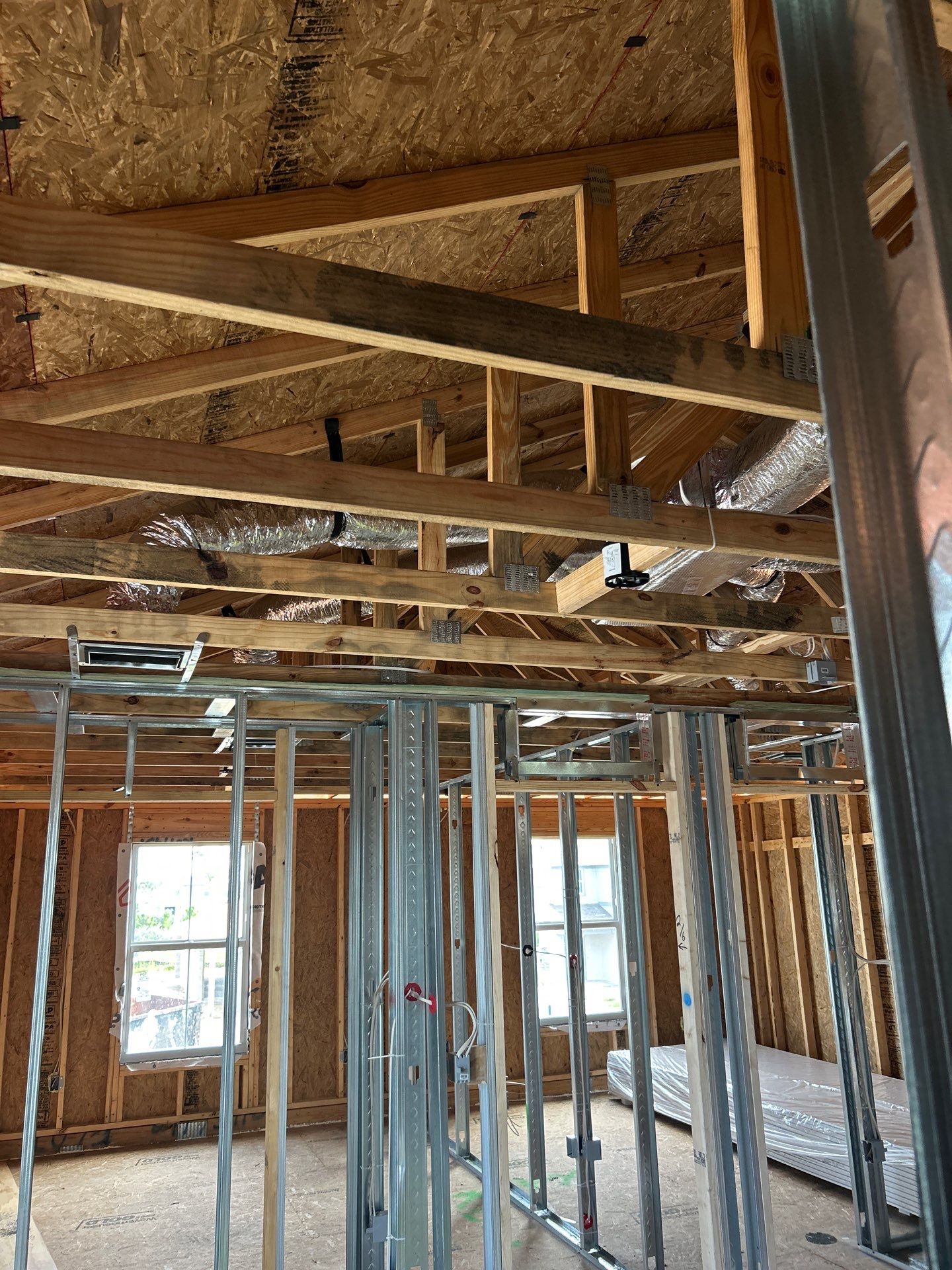 New Construction Pre Drywall Inspection by Building performance Solutions LLC