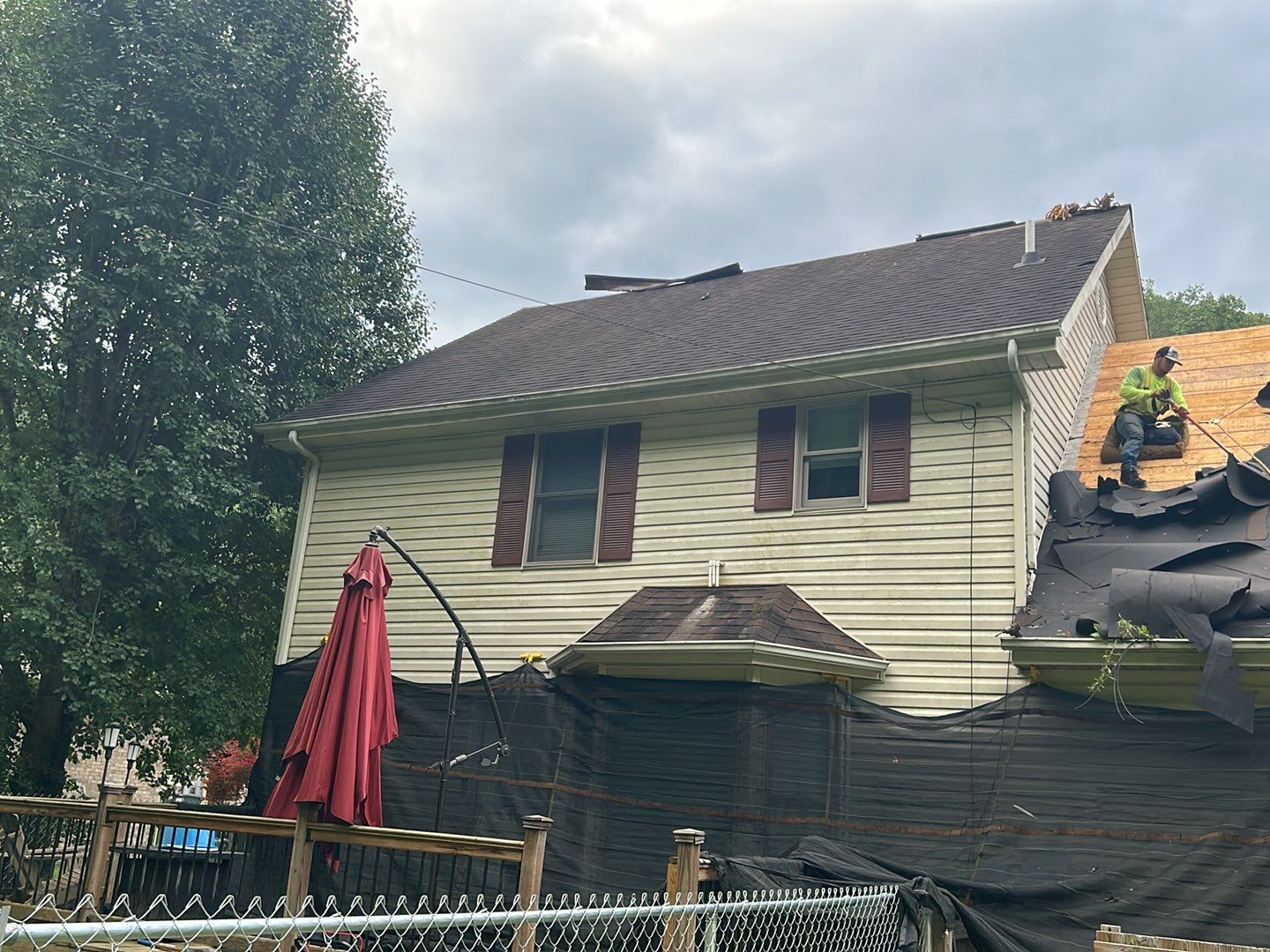 Residential Roofing Installation using Metal by Mr. Roofer