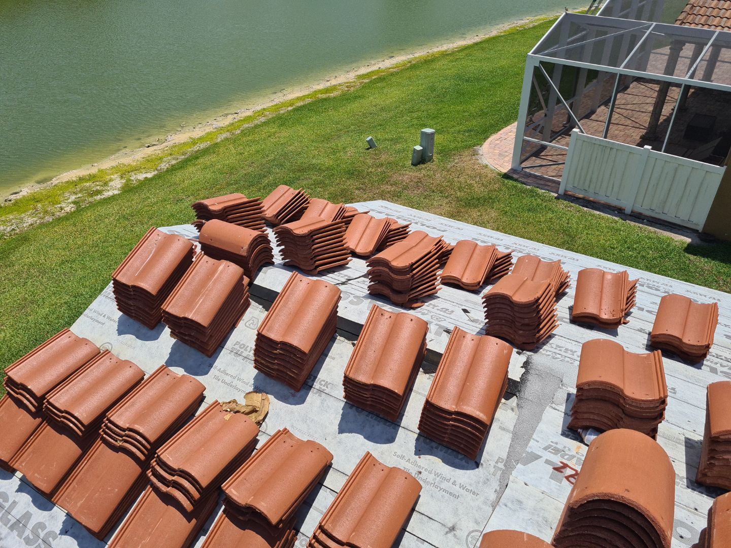 Residential Roofing Installation using Eagle Roofing Tile by BLUES BROTHERS ROOFING