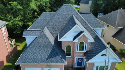 Marietta, GA Roof Replacement CertainTeed Landmark Moire Black