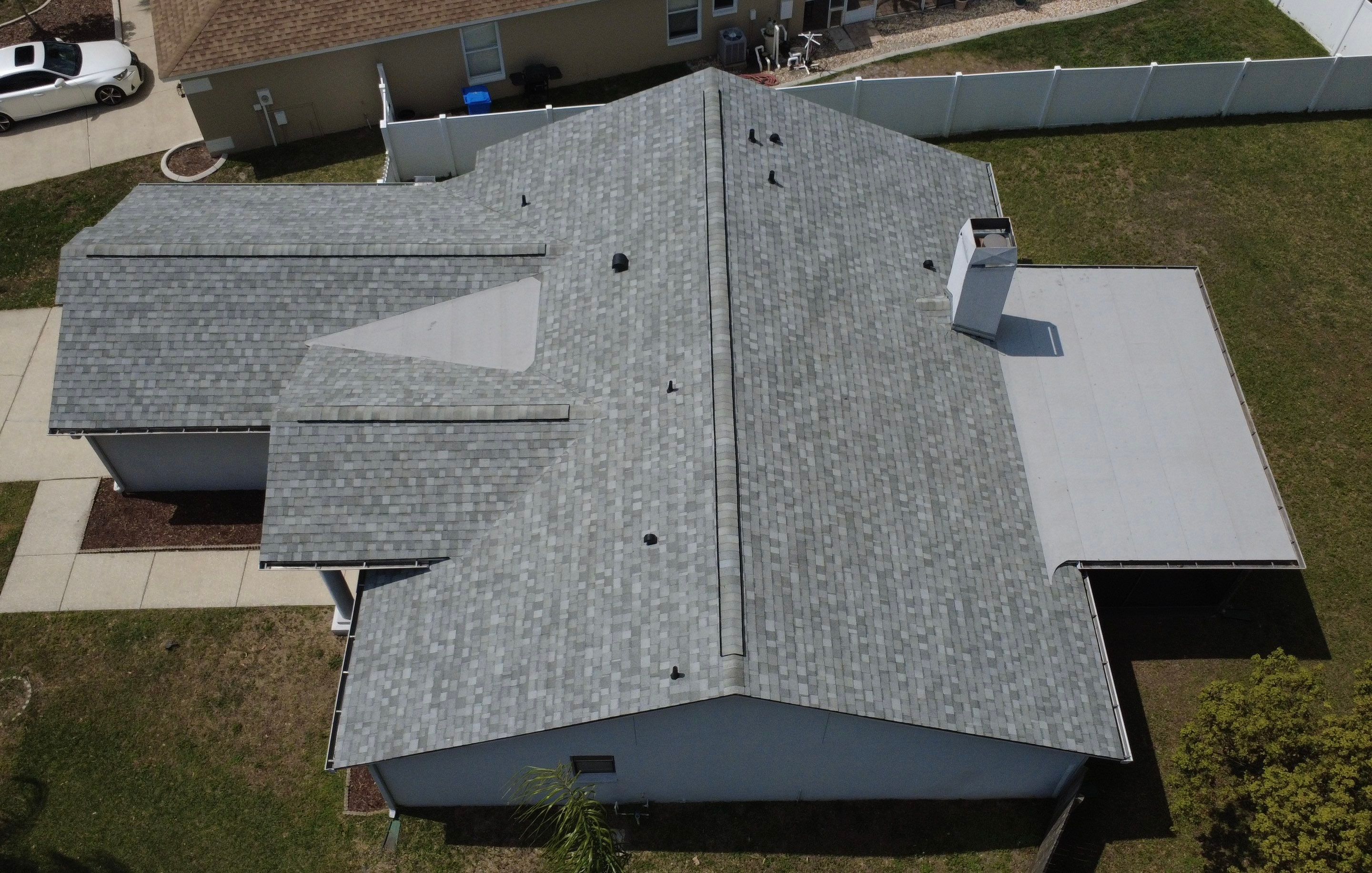 Roof repplacement in Brandon, FL by Steadfast Roofing 