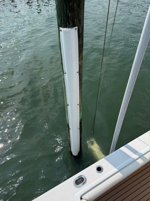Dock Fender Installation by Coastal Boat Lift Repair LLC