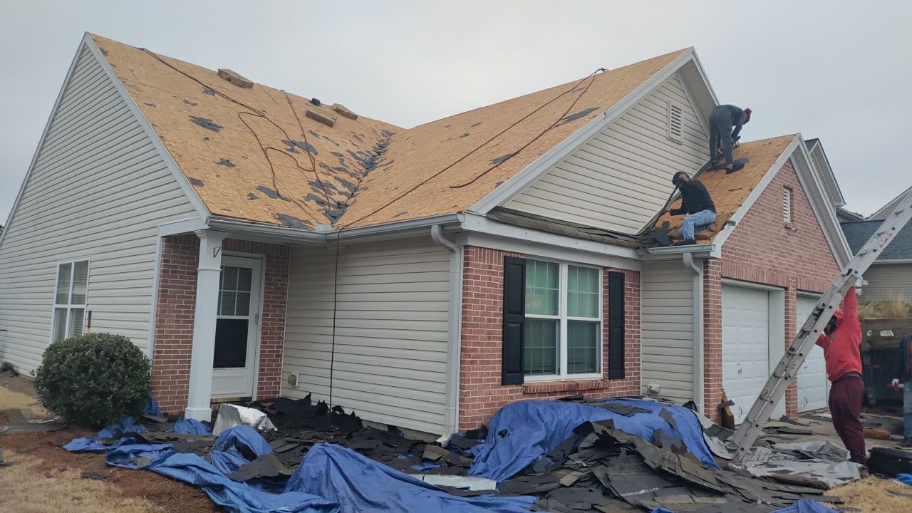 Residential Roofing Installation using Owens Corning by Inspector Roofing and Restoration
