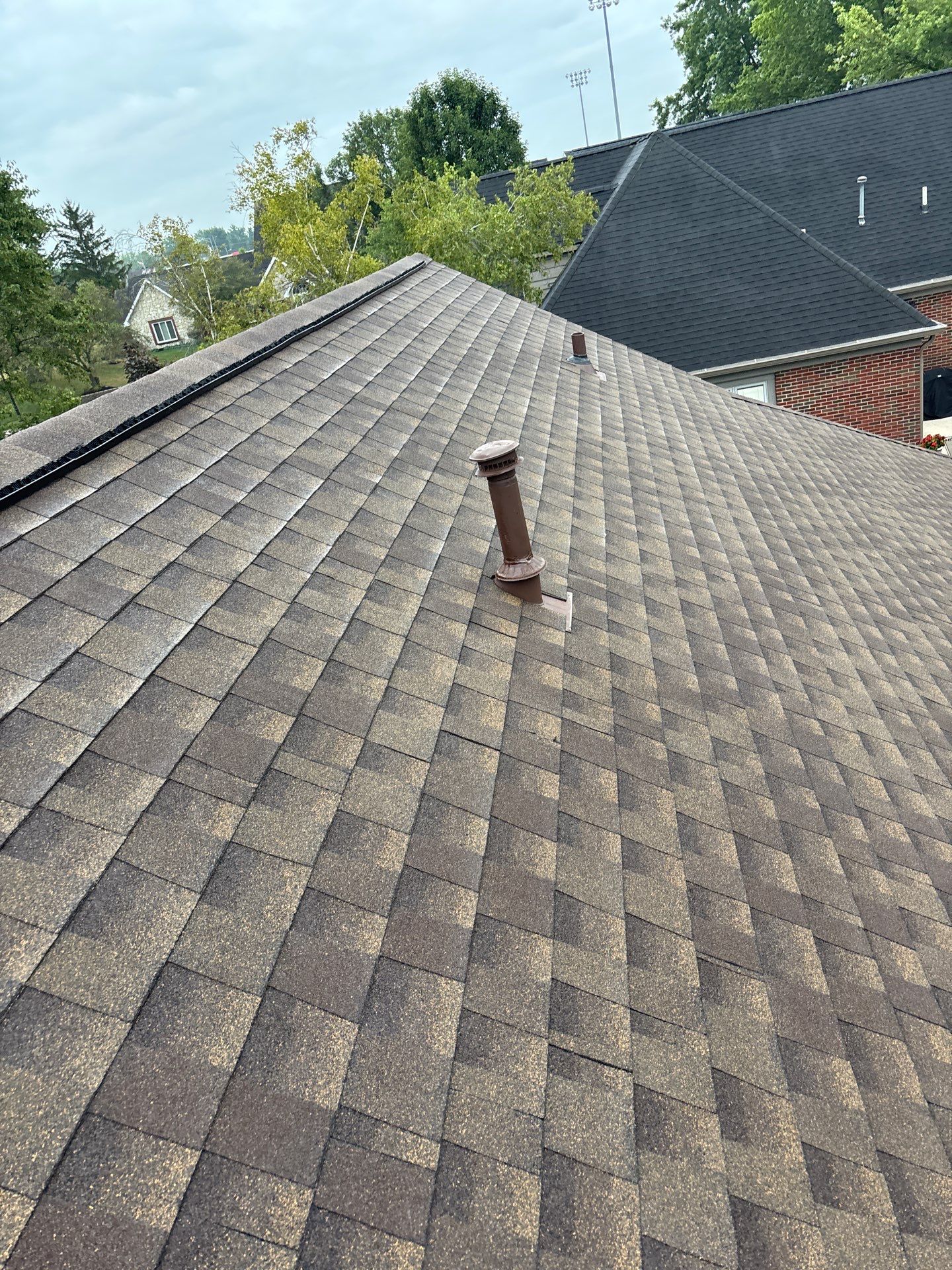 Residential Roofing Installation using GAF Timberline HDZ Barkwood by Nitro Roofing and Construction