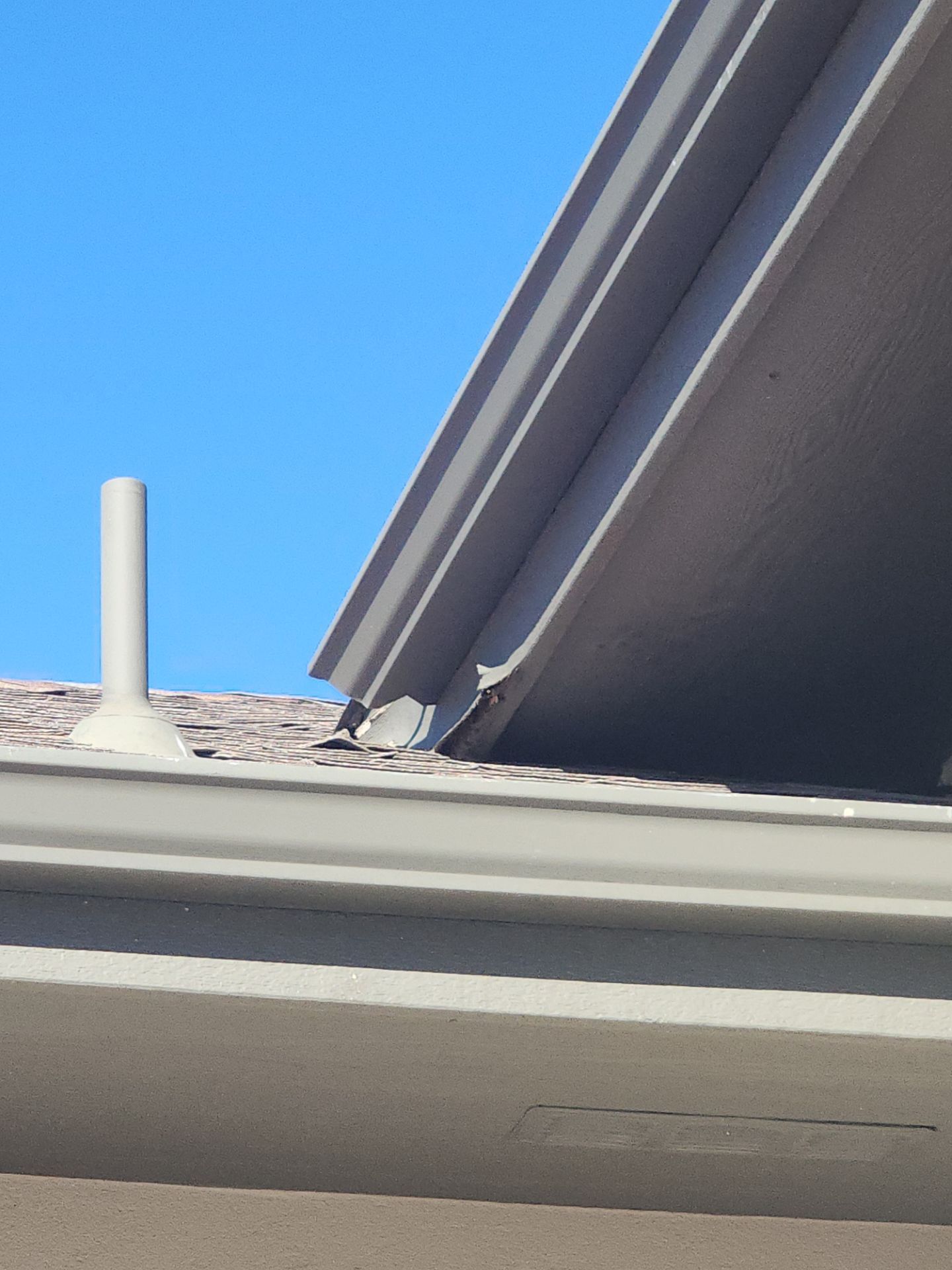 Castle Rock Elegance: White Stucco Exterior with Bold Tricorn Black by J&M Painting LLC