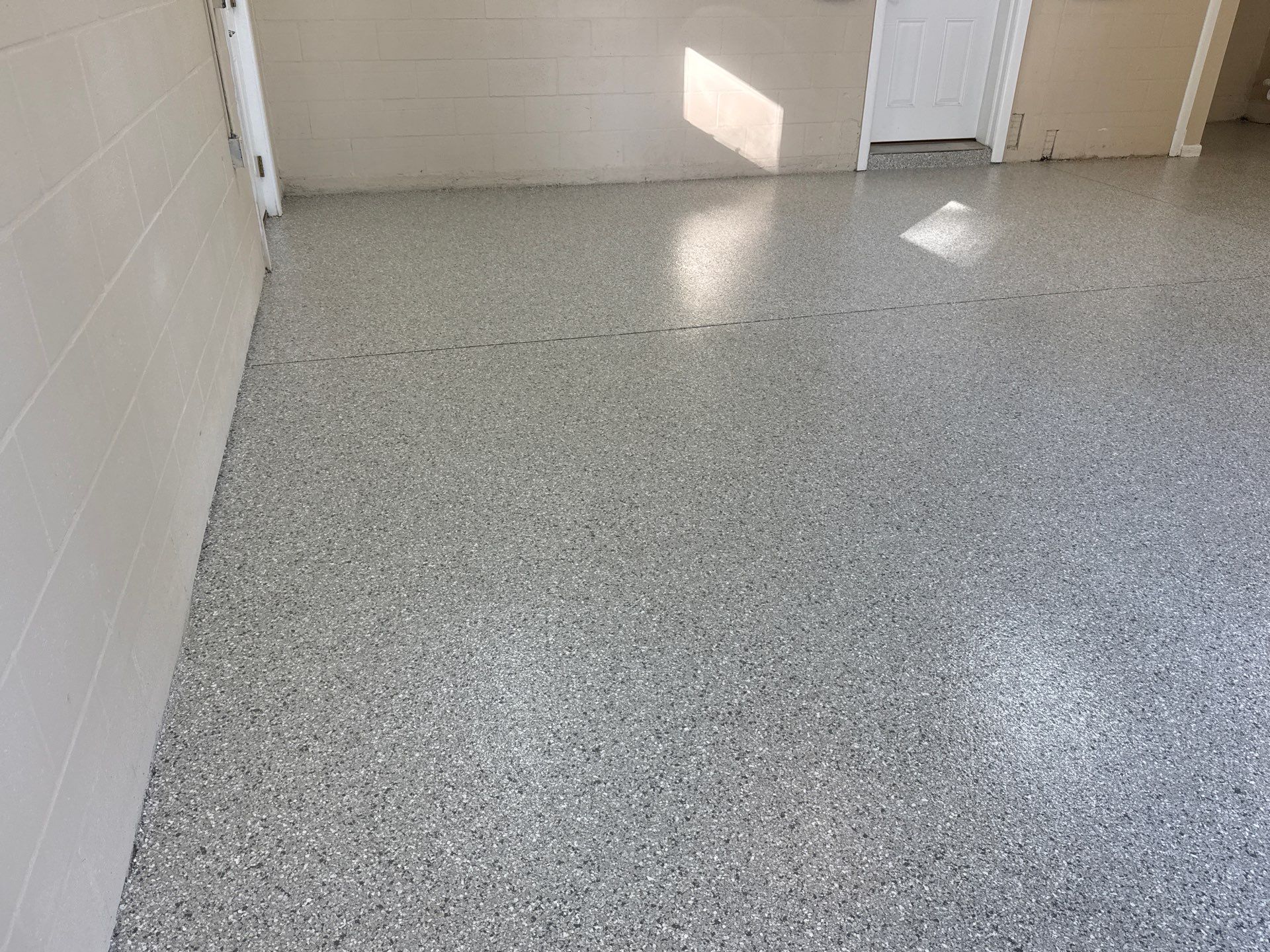 Garage  in Trenton, FL in Mount Everest by Cross Creek Concrete Coatings