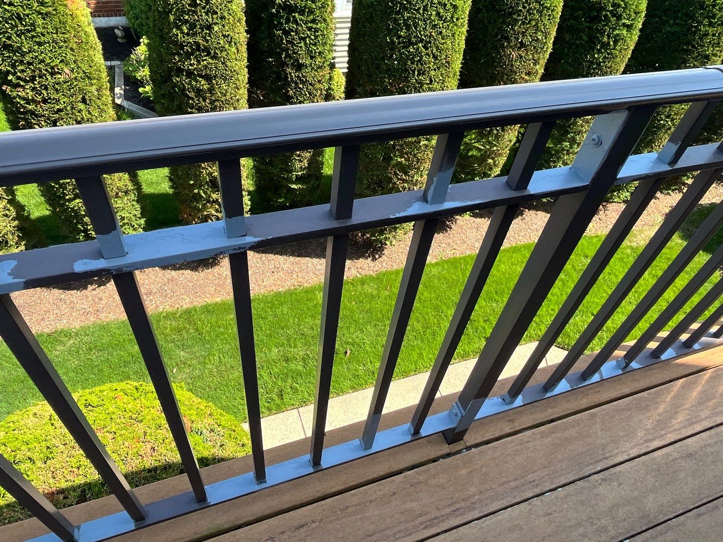 Shiplap Wall, Stairs Treads & Railings by FreshCoat Works LLC