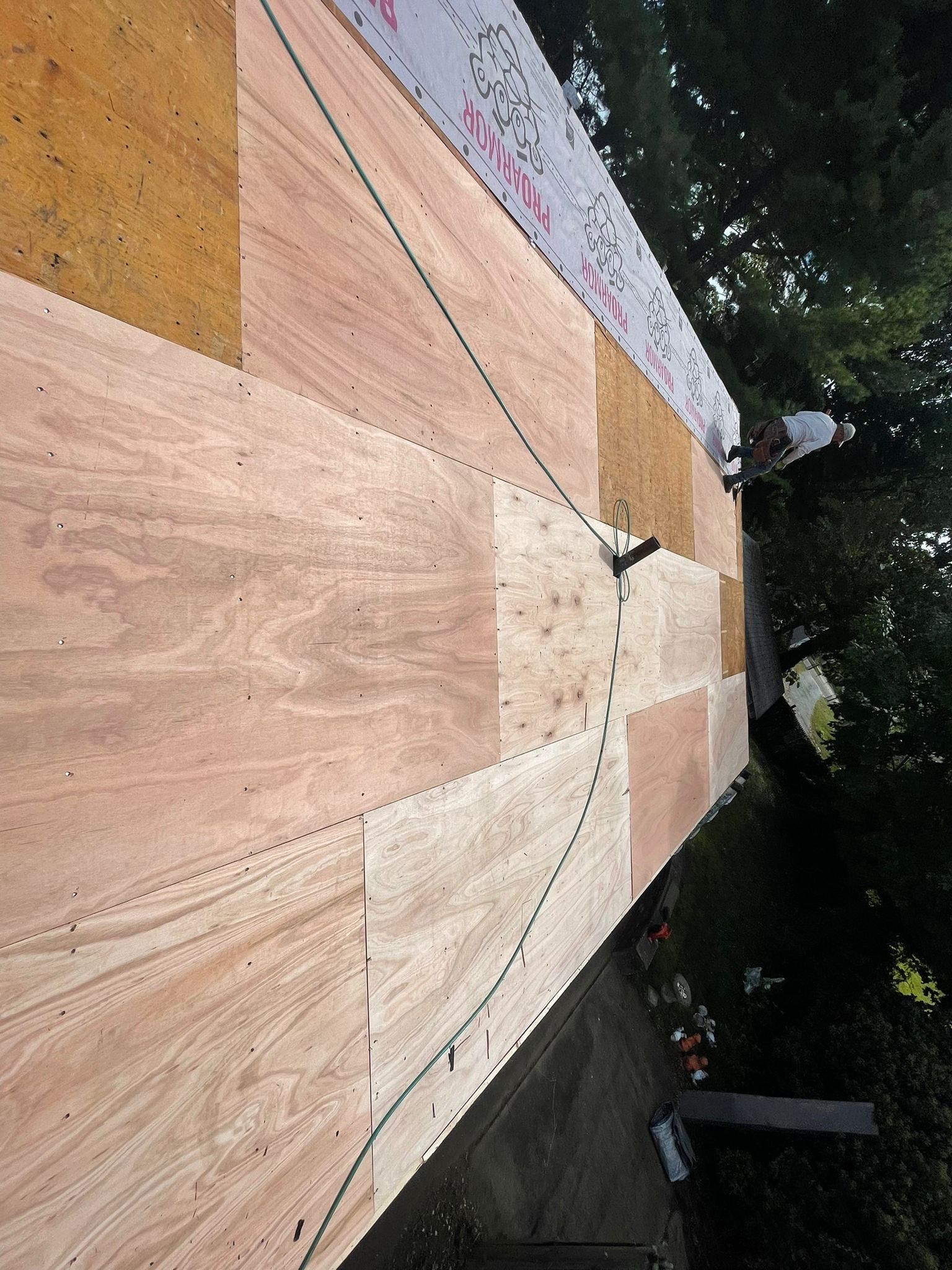 Residential Roofing Installation using Owens Corning TruDefinition Duration - Estate Gray by A Plus Exterior