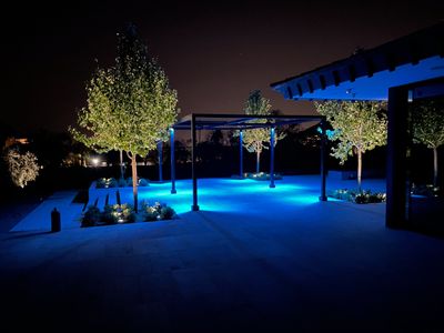 Colorful Outdoor Living Space in Paradise Valley