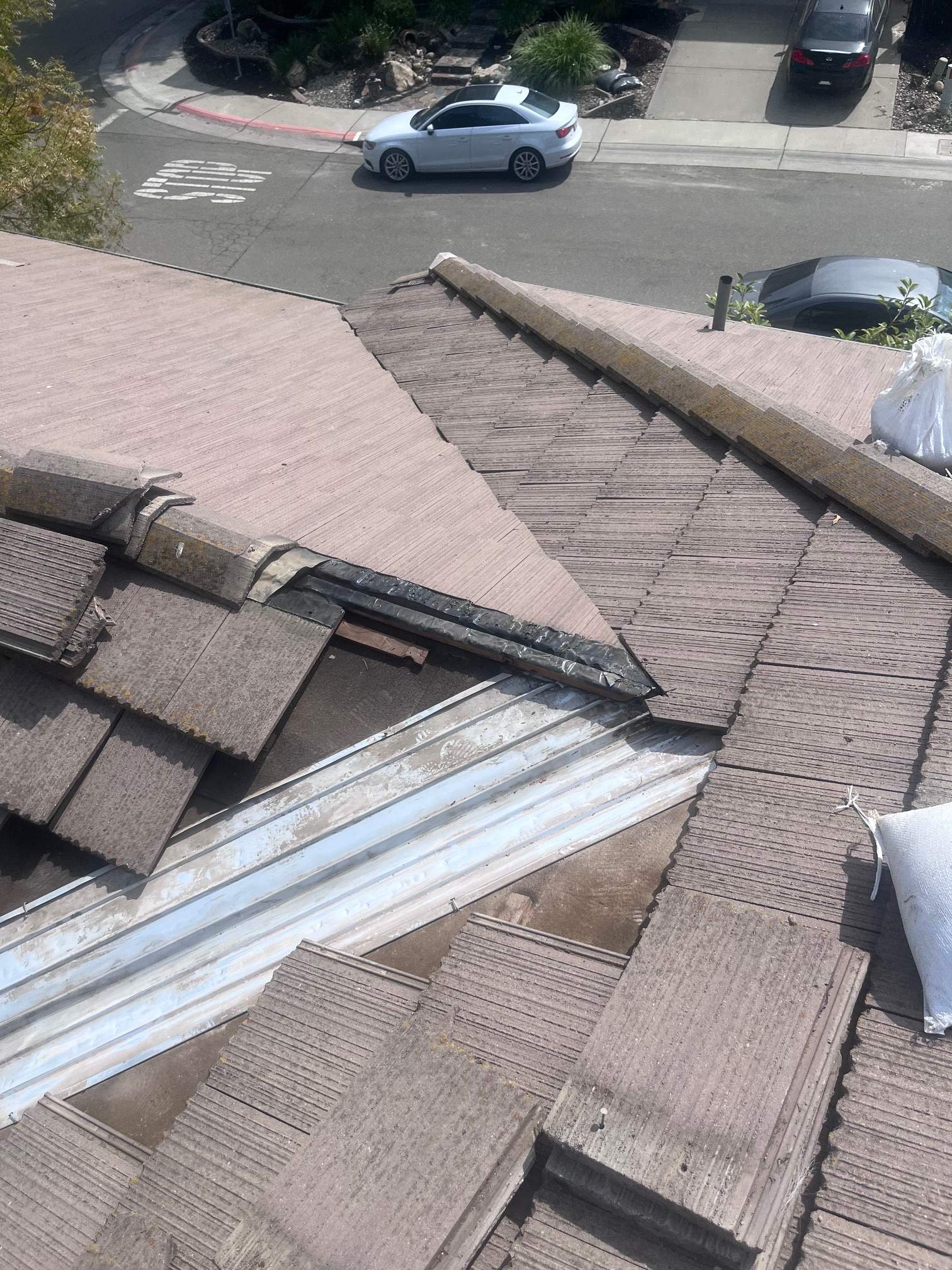 Tile Roof Repair by Grandmark Service Company