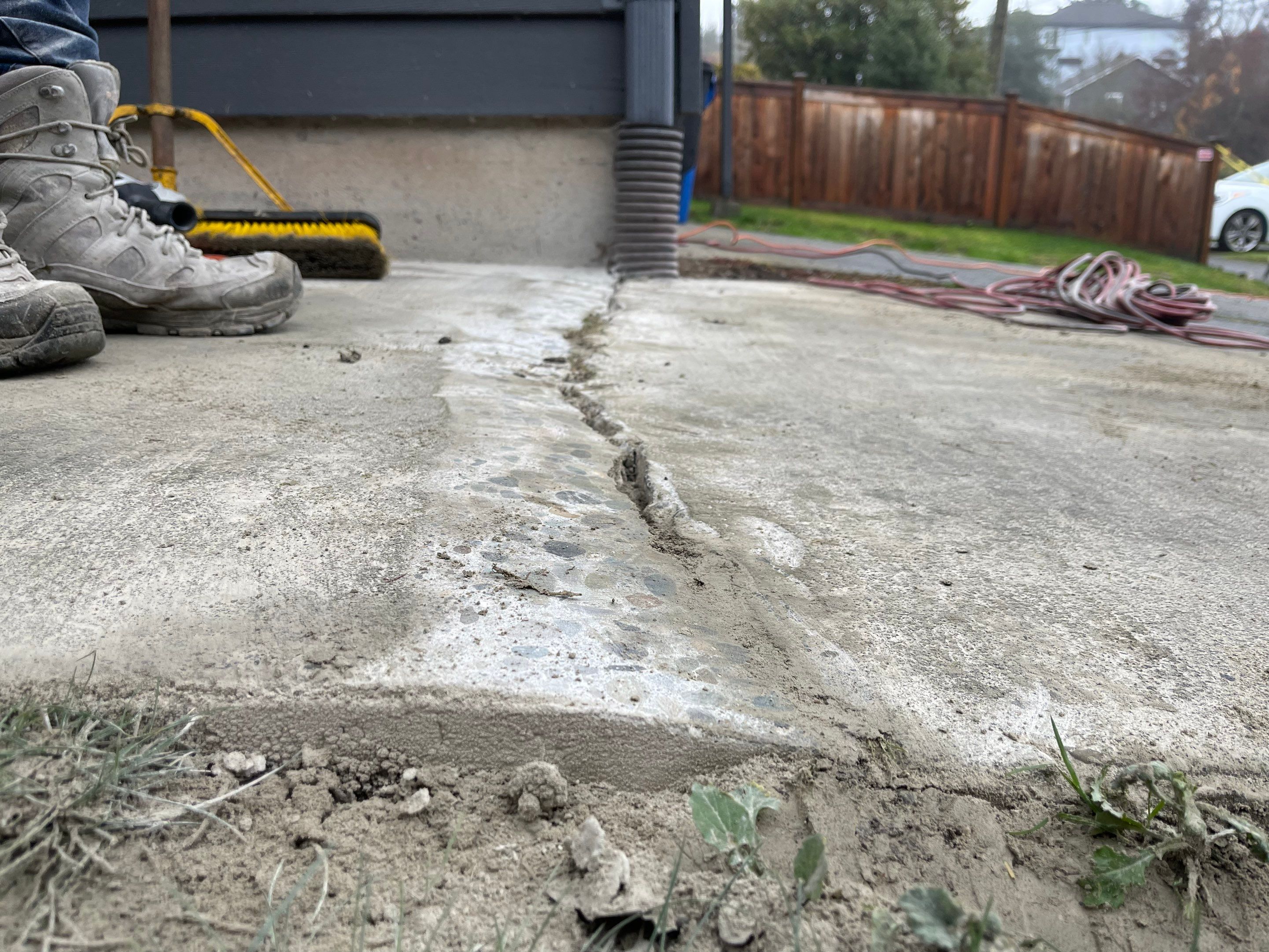 Aaron | Concrete Driveway Repair   by Jireh Asphalt & Concrete Inc 