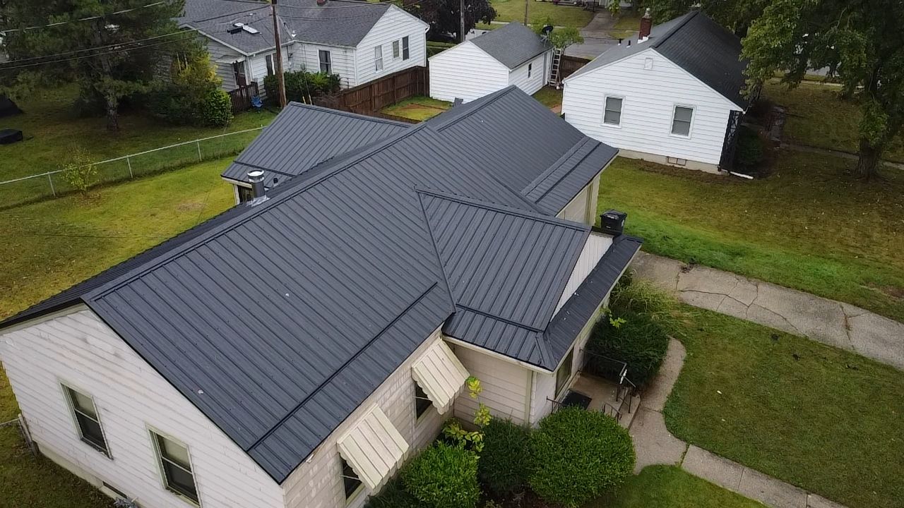 Residential Roofing Installation using Exposed Fastener Metal Roof by 4Ever Metal Roofing
