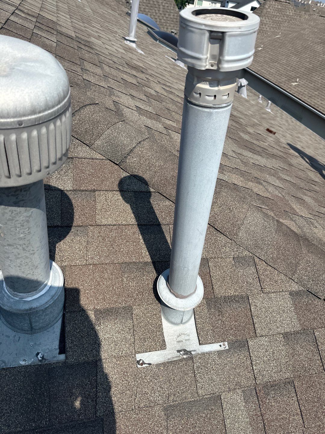 Hail Damage using Owen's Corning Duration (Lifetime) Shingles by Roof Repair Company