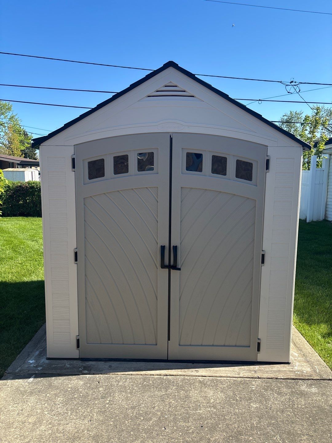 Shed Demo and Installation by Welter Home Services