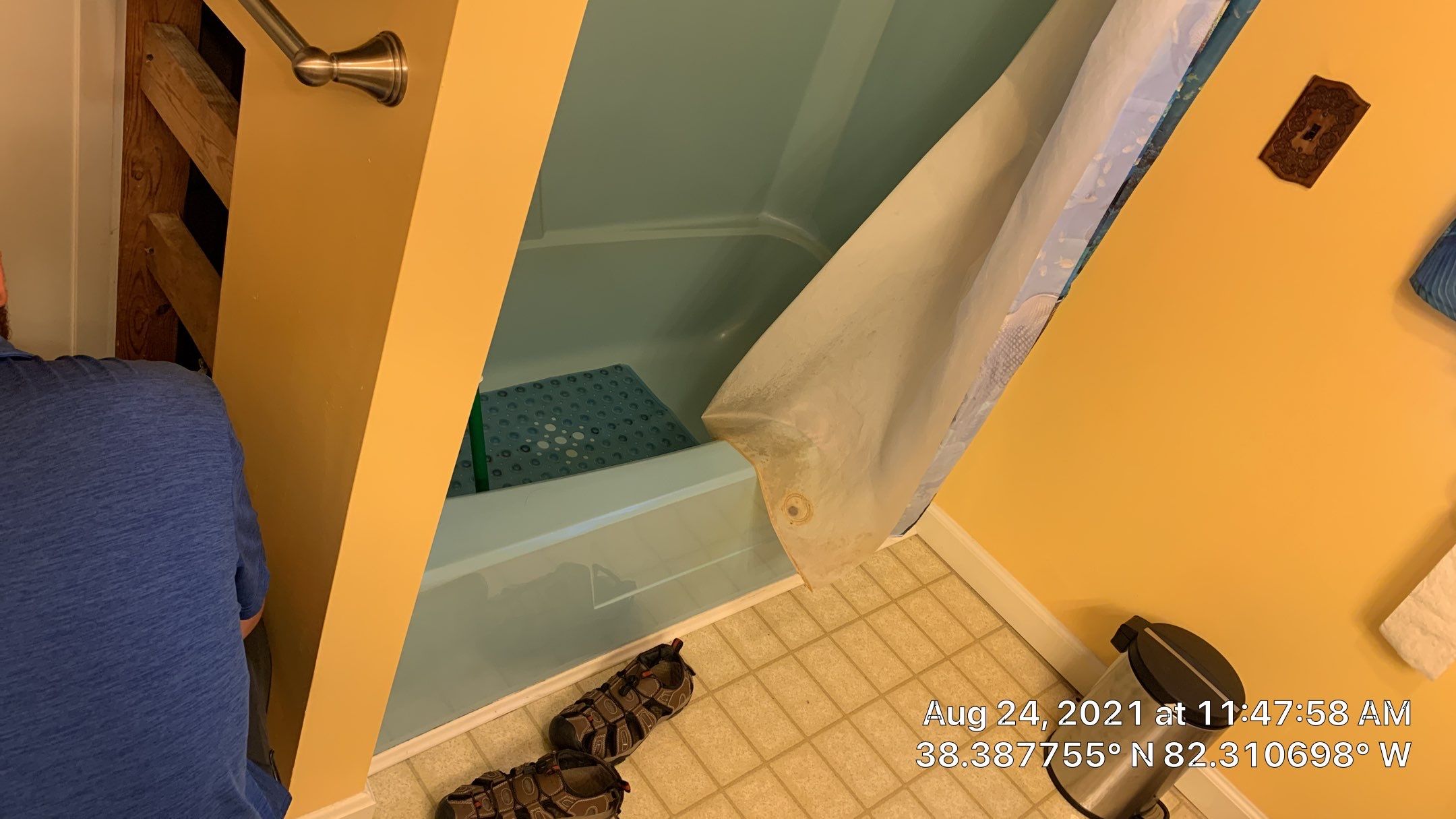 Tub to Shower Conversion using BCI Acrylic Shower System by Secure Construction Company Inc