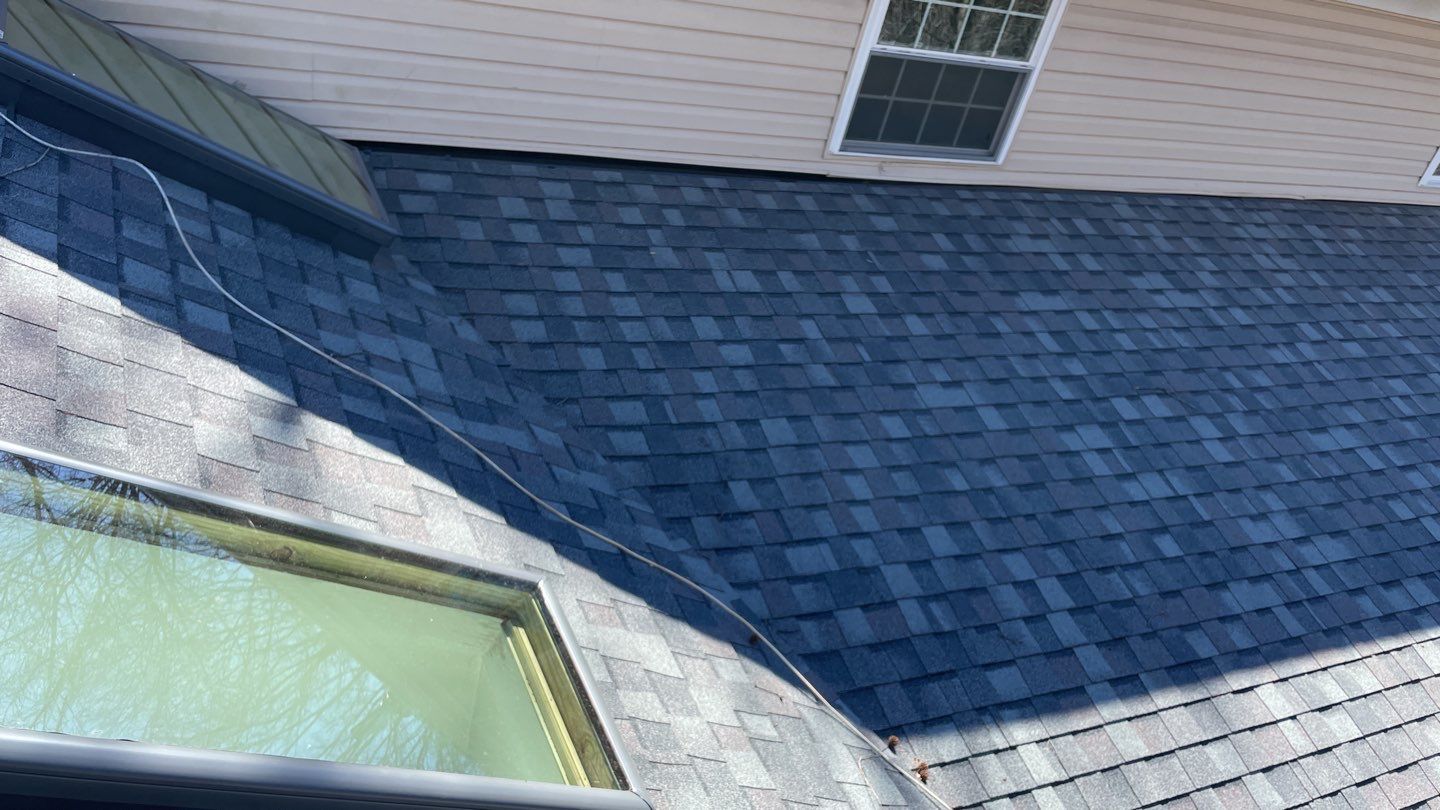 Burke Certainteed Landmark Pro MD Colonial Slate New Roof Installation by RM Banning, Inc.